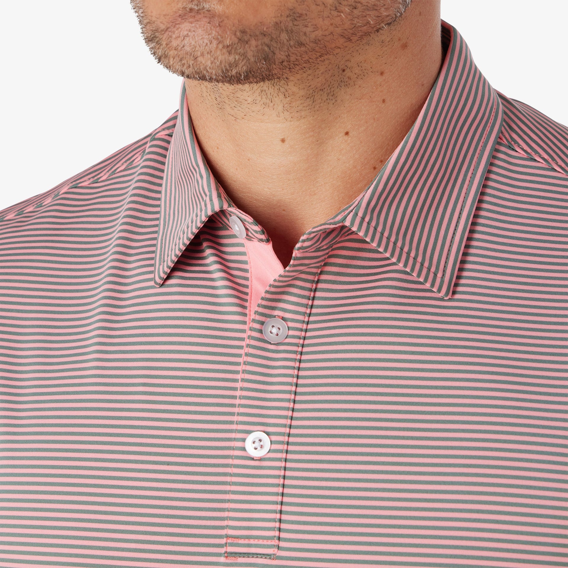 Athletic Tech Stripe Polo