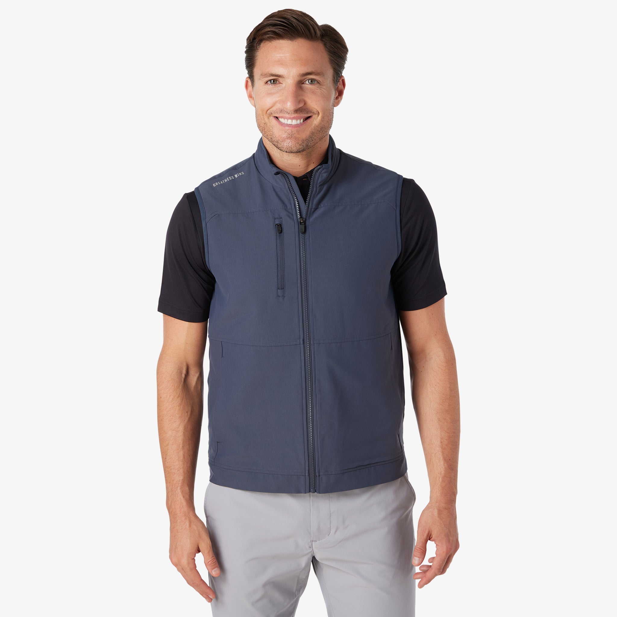 Hybrid Vest Navy – Greatness Wins