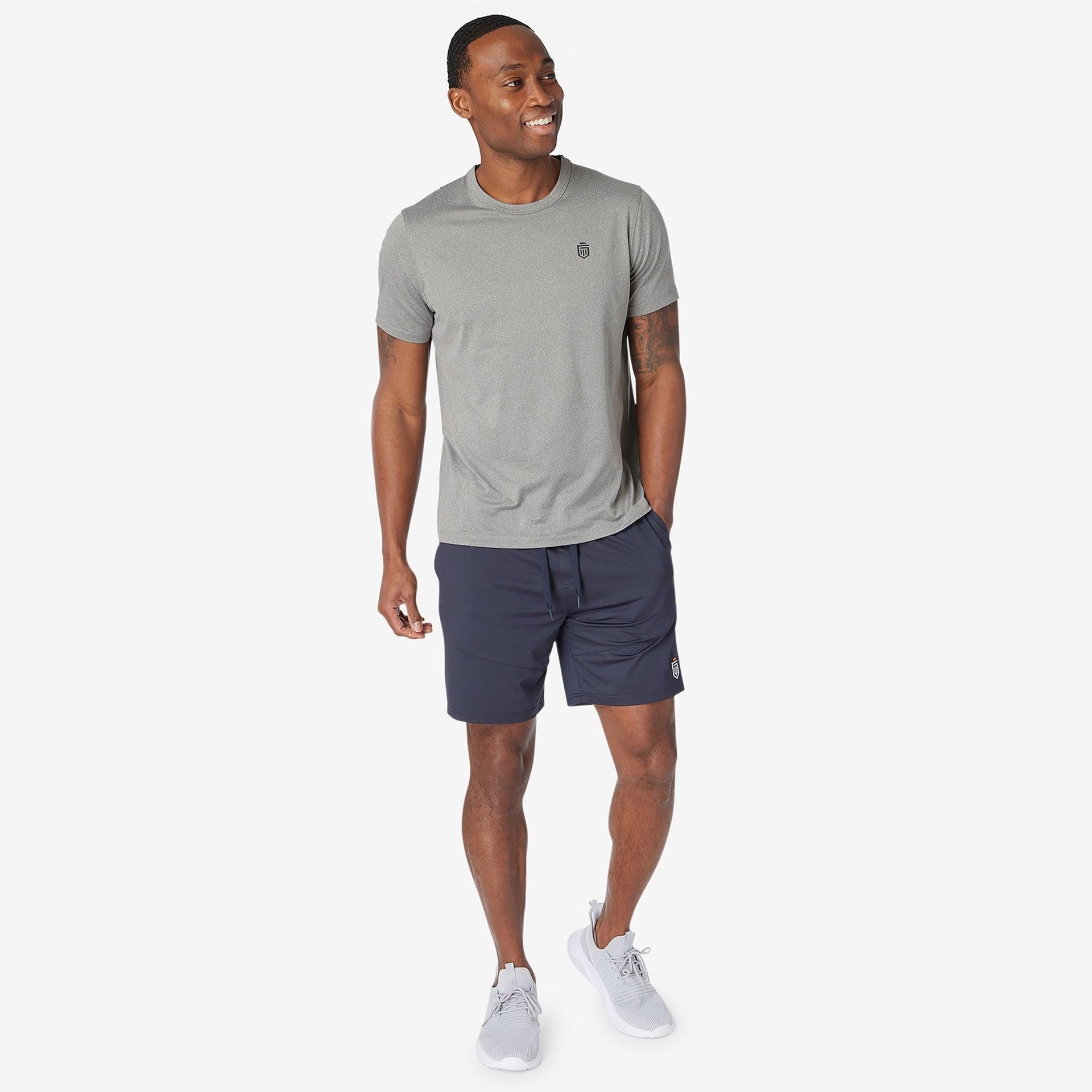 all purpose essential short Midnight Blue LG