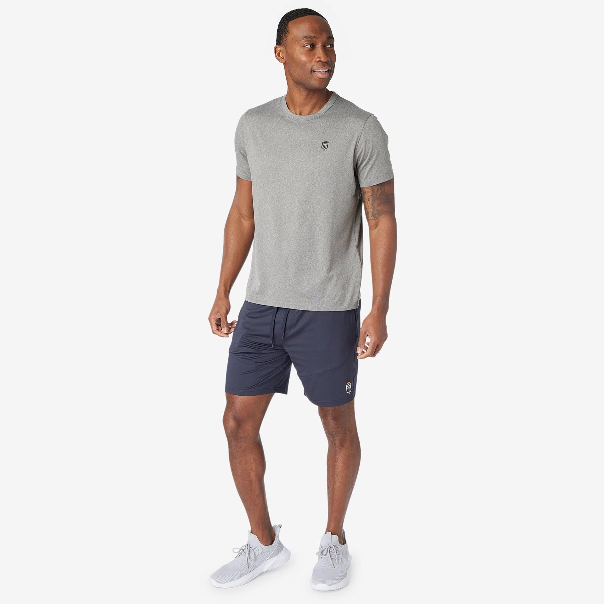 all purpose essential short Midnight Blue MD