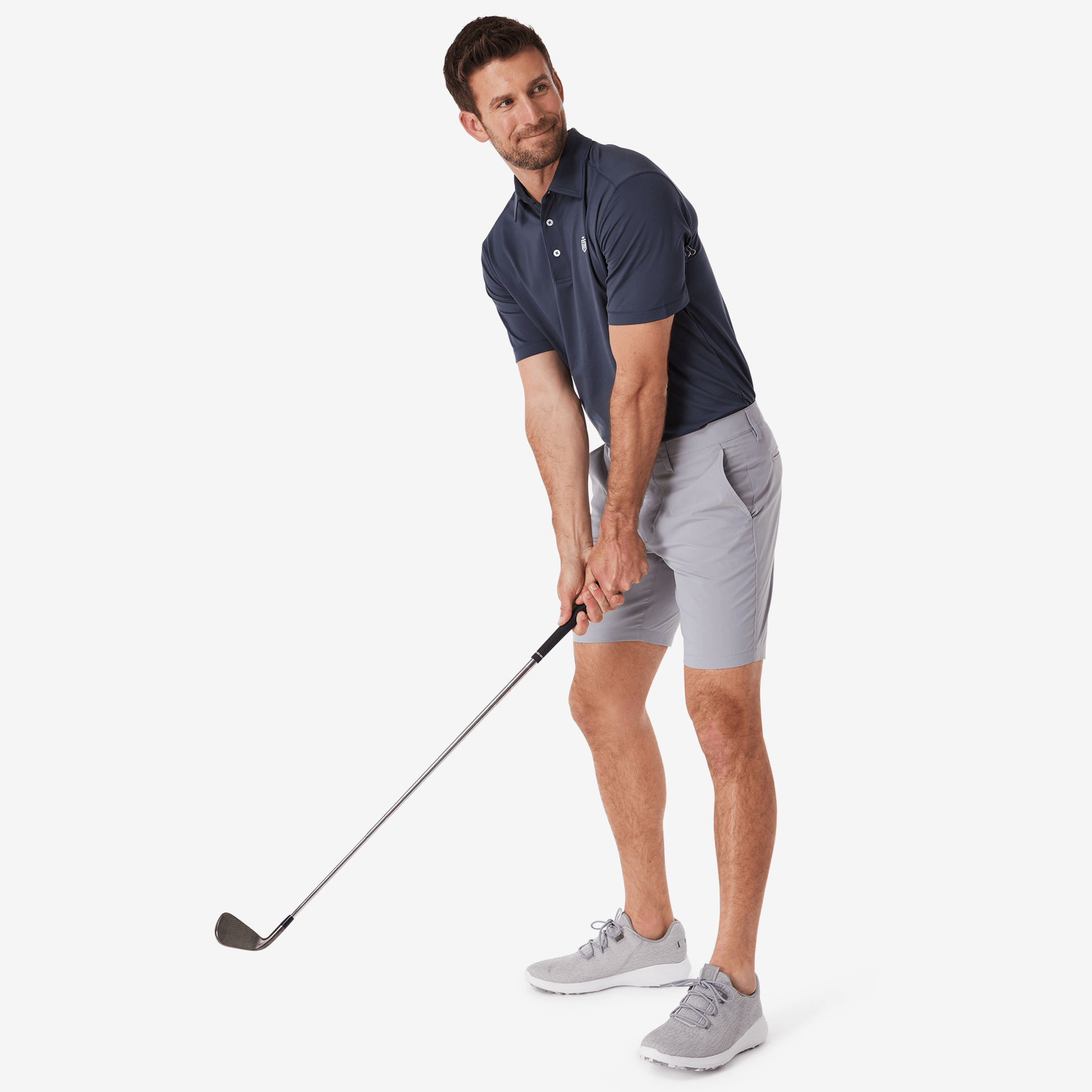 Athletic Tech Polo (Chest Logo)