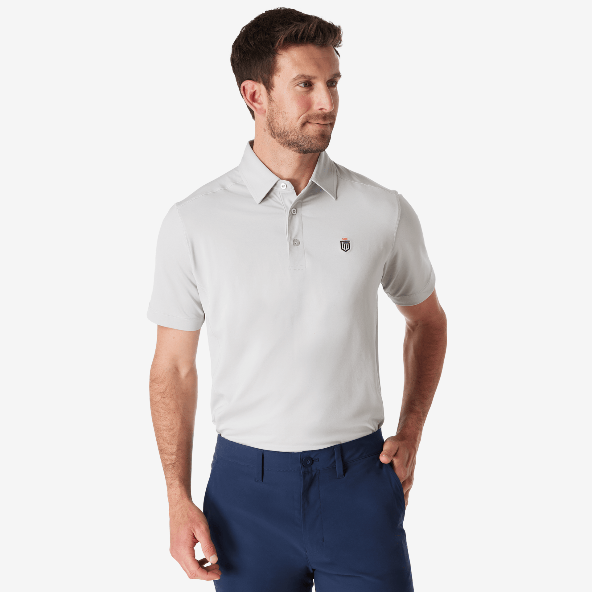 Athletic Tech Polo (Chest Logo)
