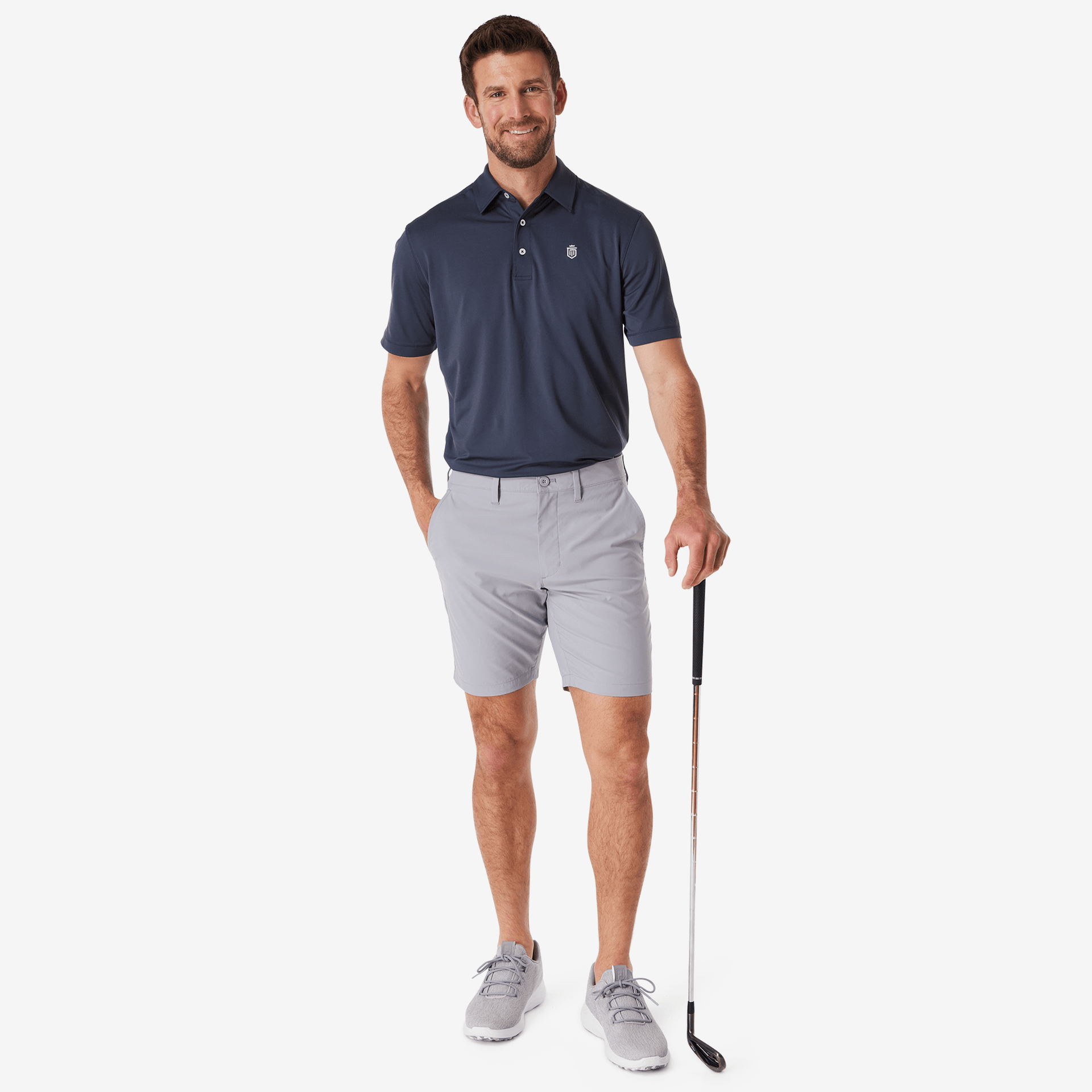 Athletic Tech Polo (Chest Logo)