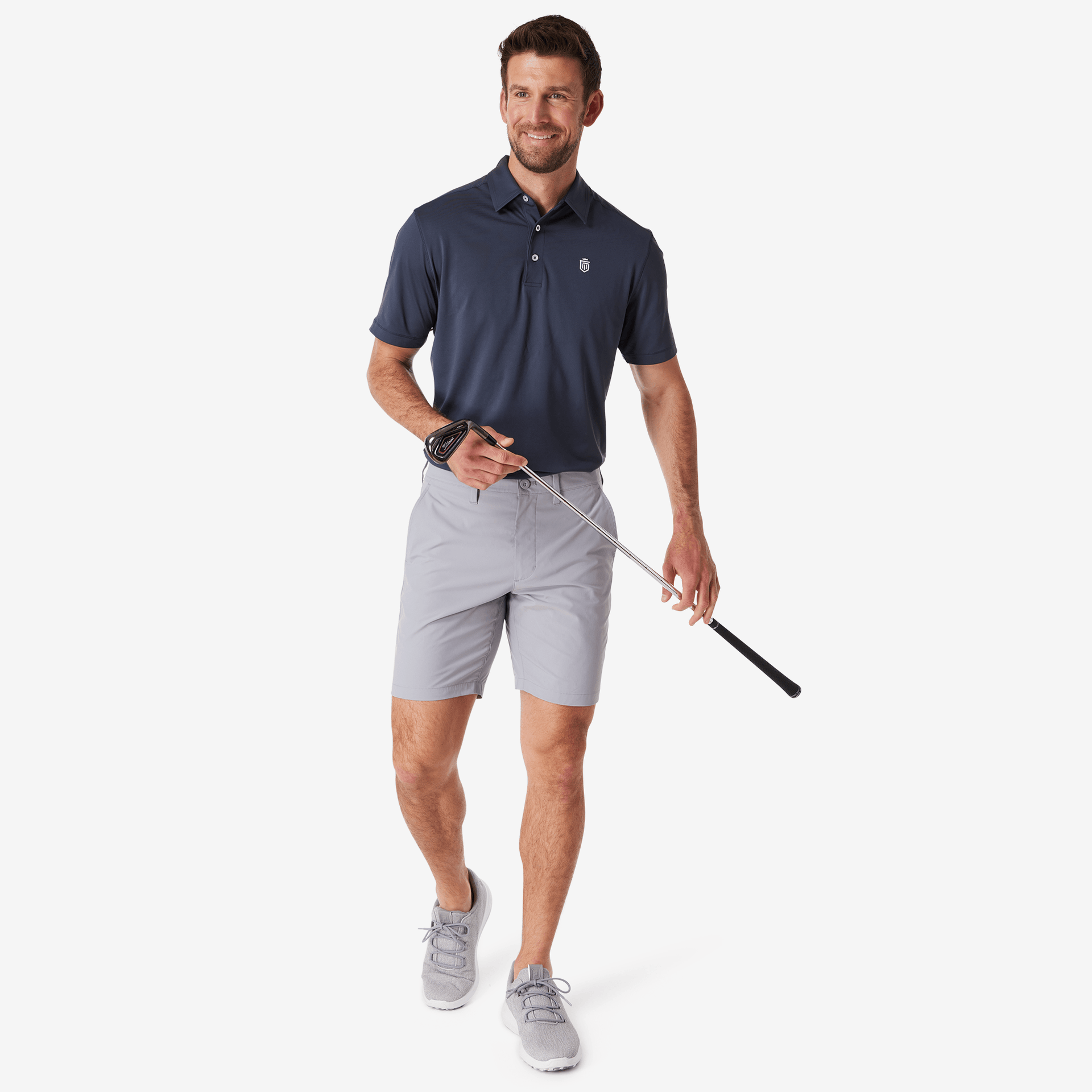Athletic Tech Polo (Chest Logo)