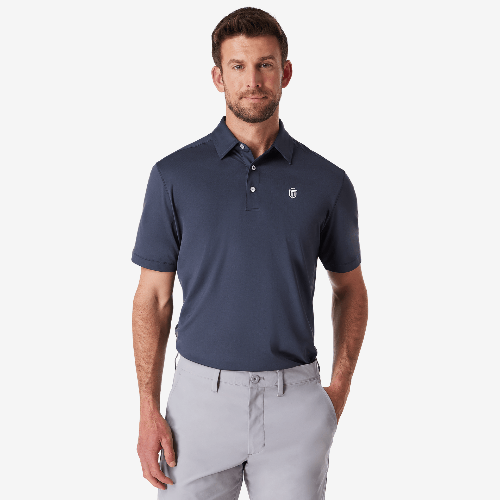Athletic Tech Polo (Chest Logo)