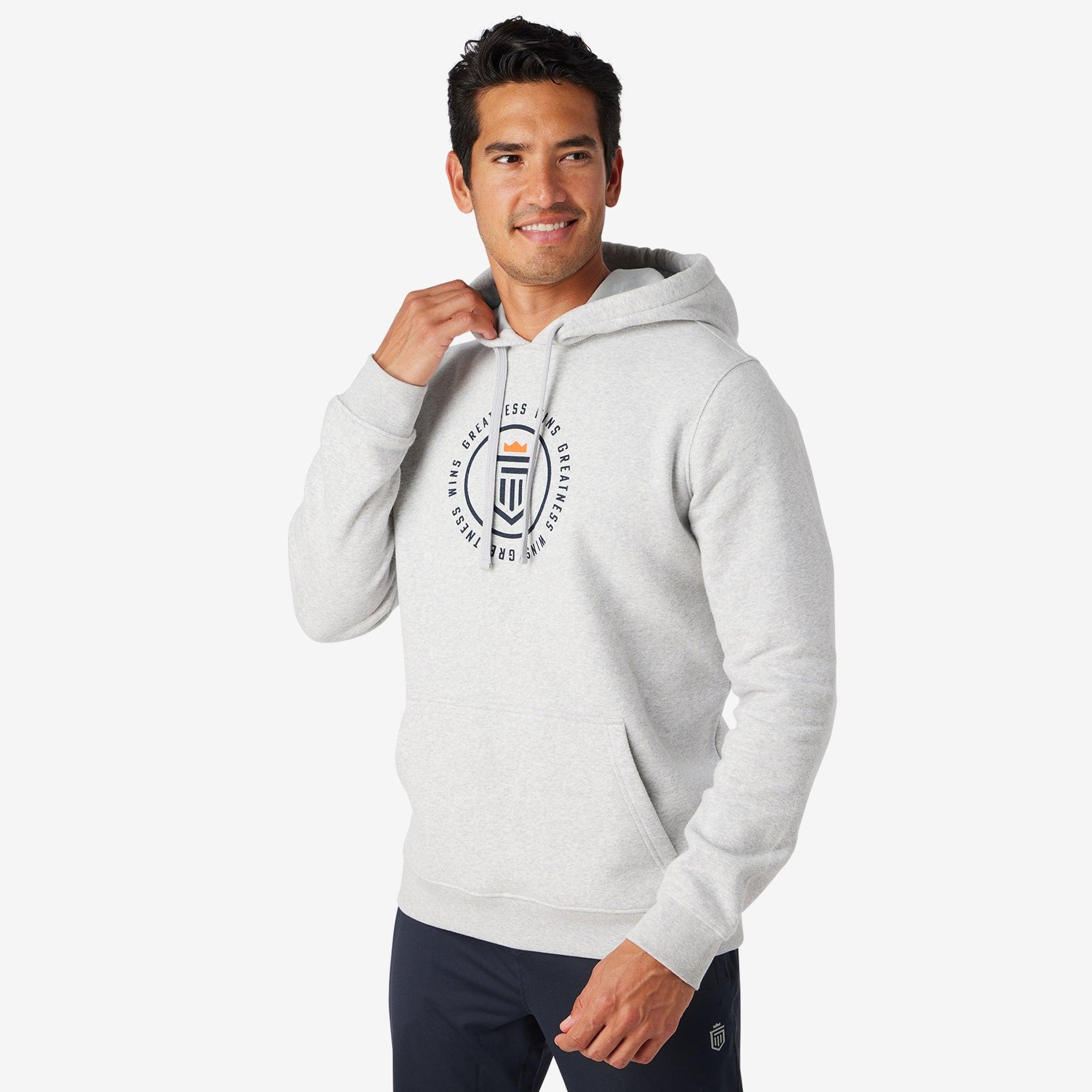 BADGE GRAPHIC HOODIE - Greatness Wins