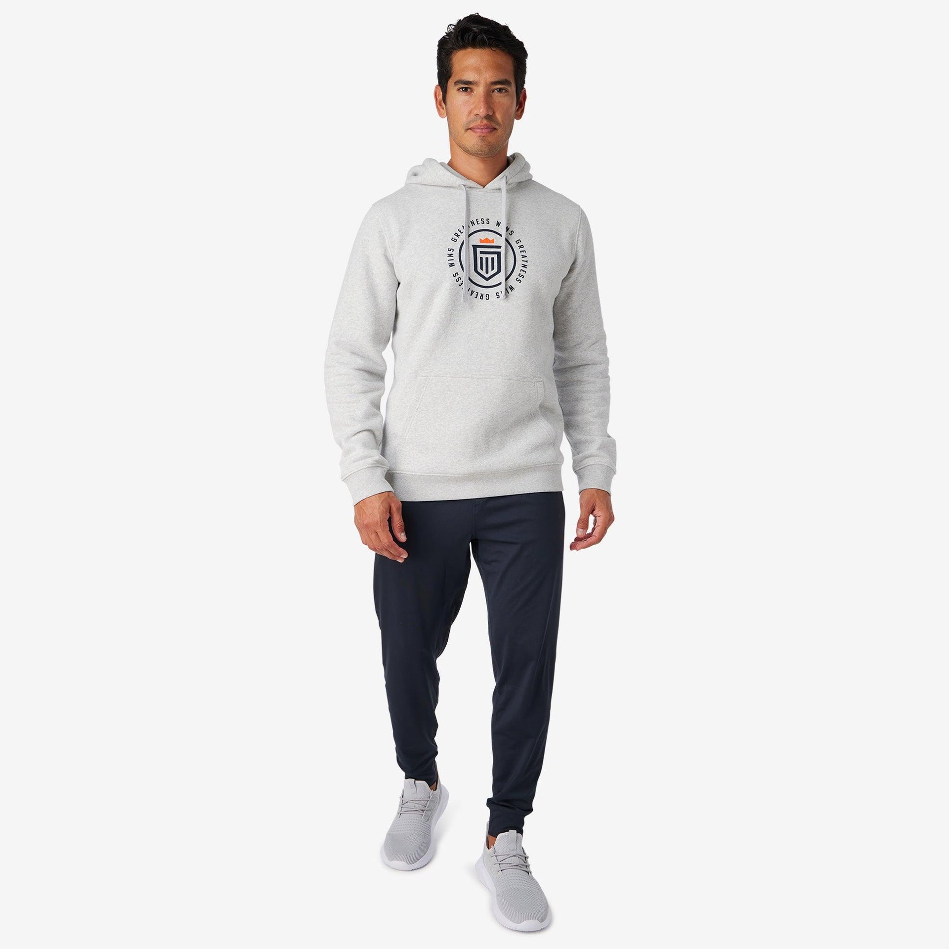 BADGE GRAPHIC HOODIE - Greatness Wins