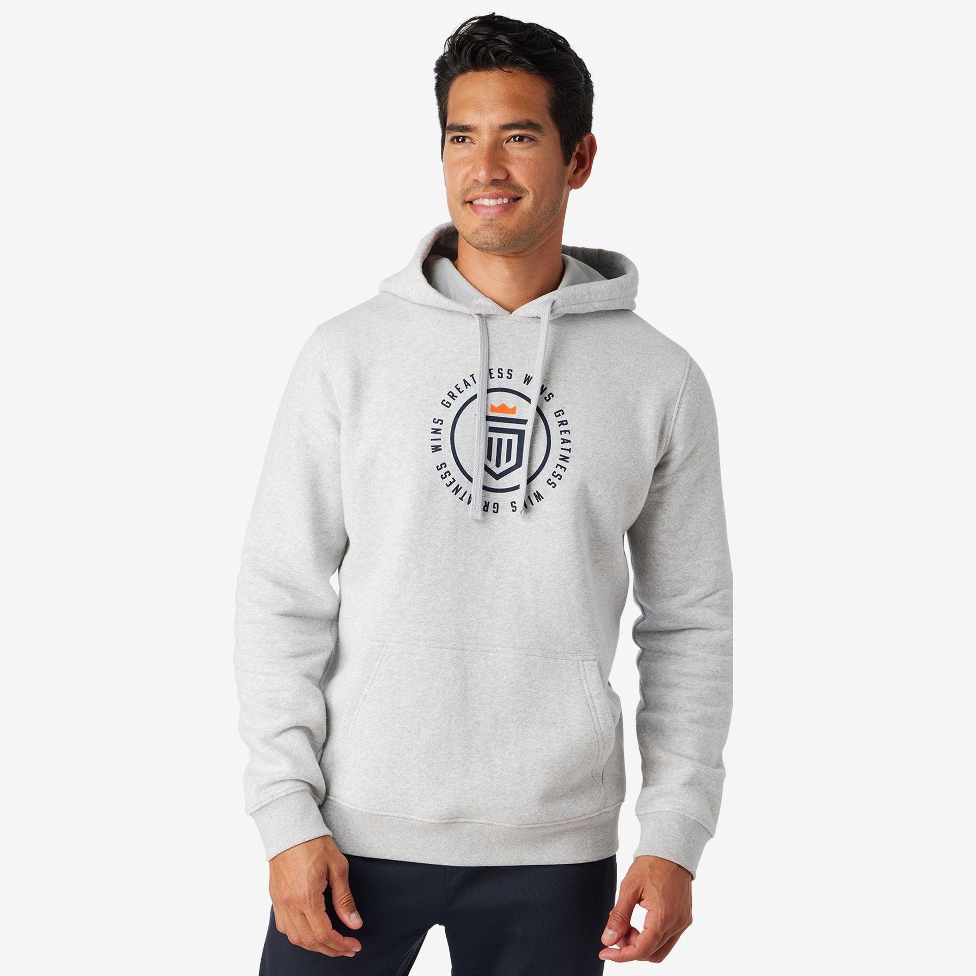 BADGE GRAPHIC HOODIE - Greatness Wins