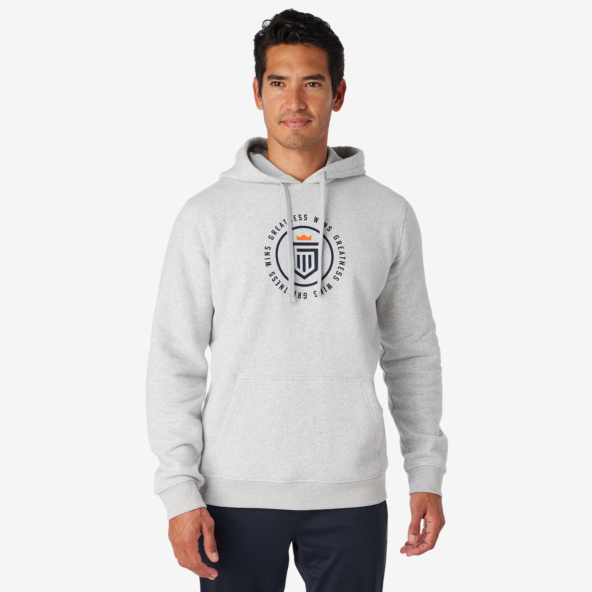 BADGE GRAPHIC HOODIE - Greatness Wins