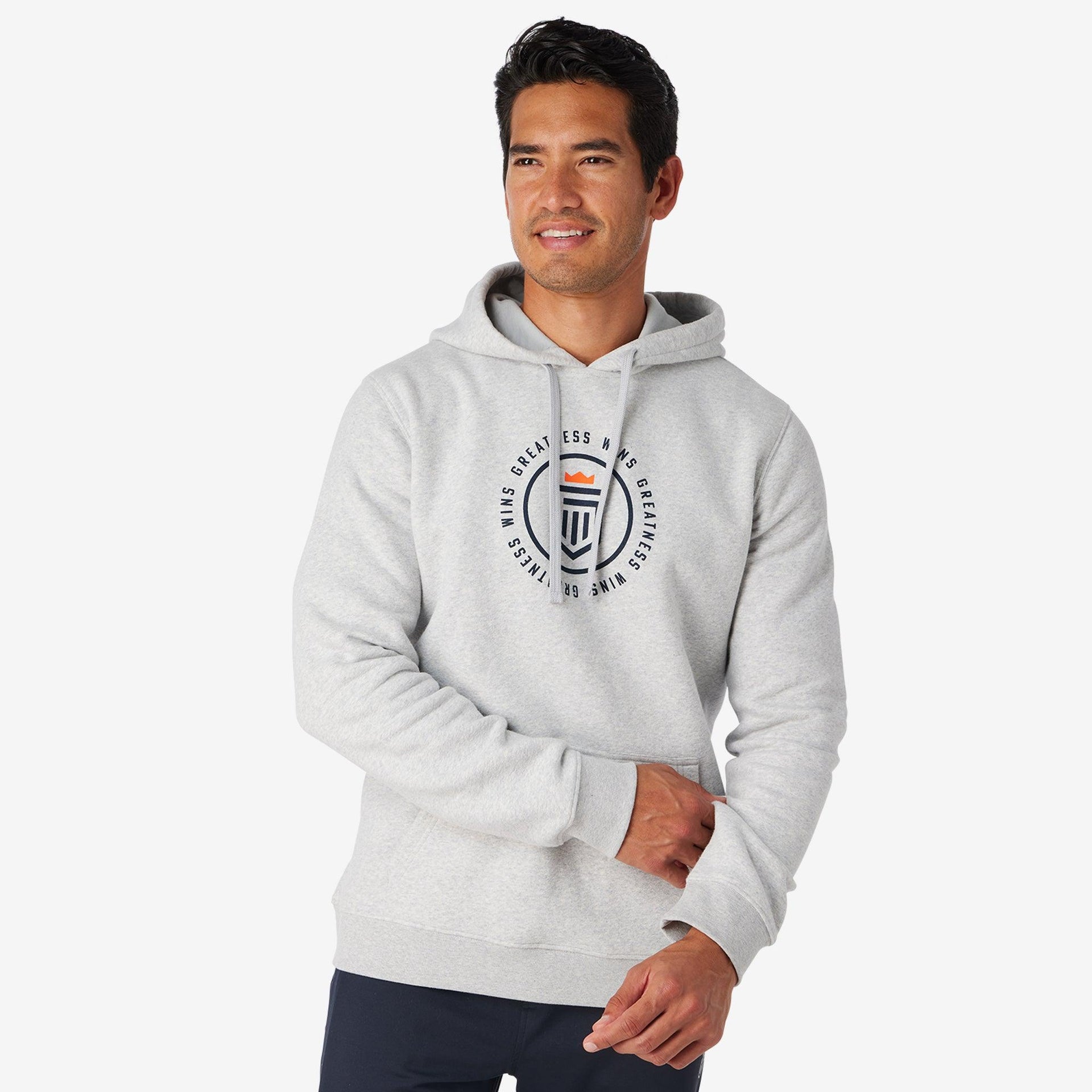 BADGE GRAPHIC HOODIE - Greatness Wins