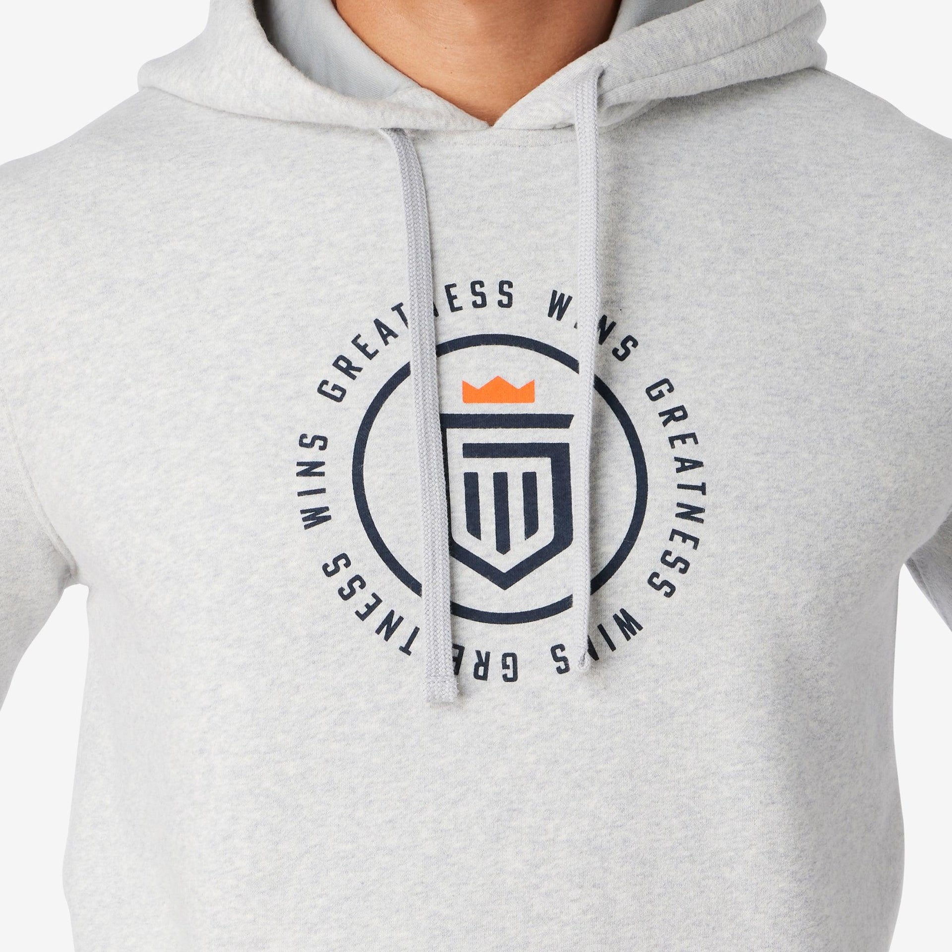 BADGE GRAPHIC HOODIE - Greatness Wins