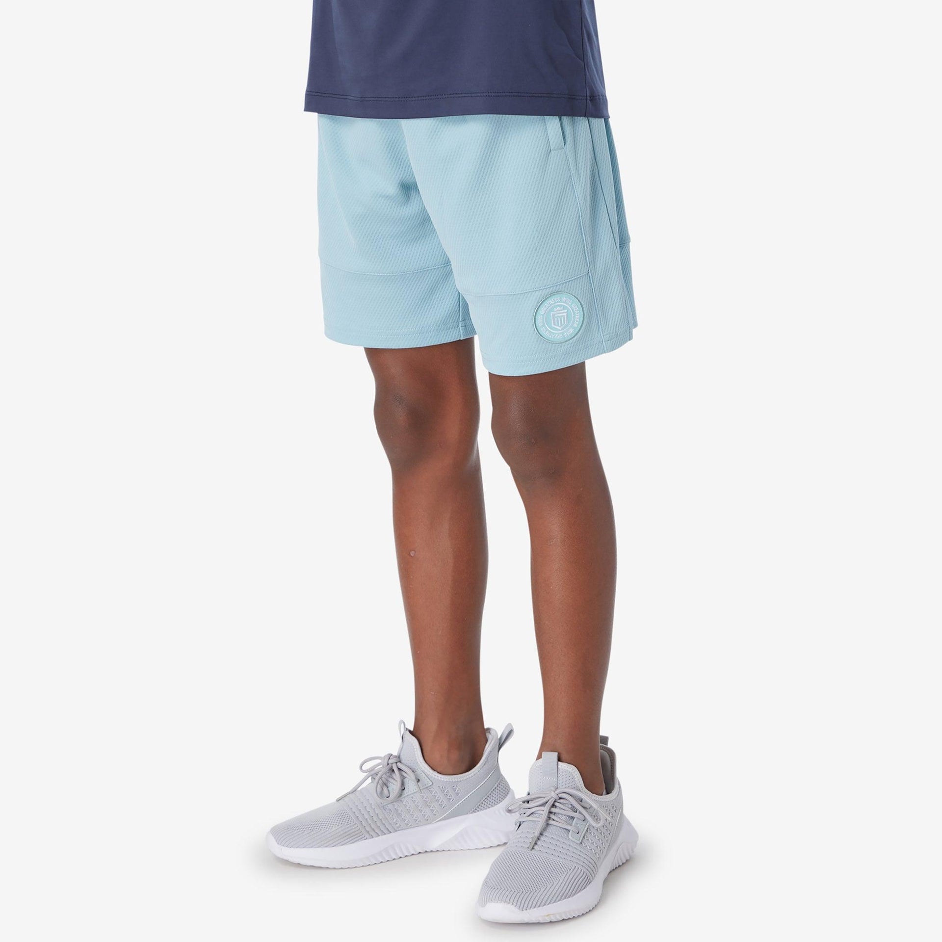 boys basketball short Coastal Blue XL