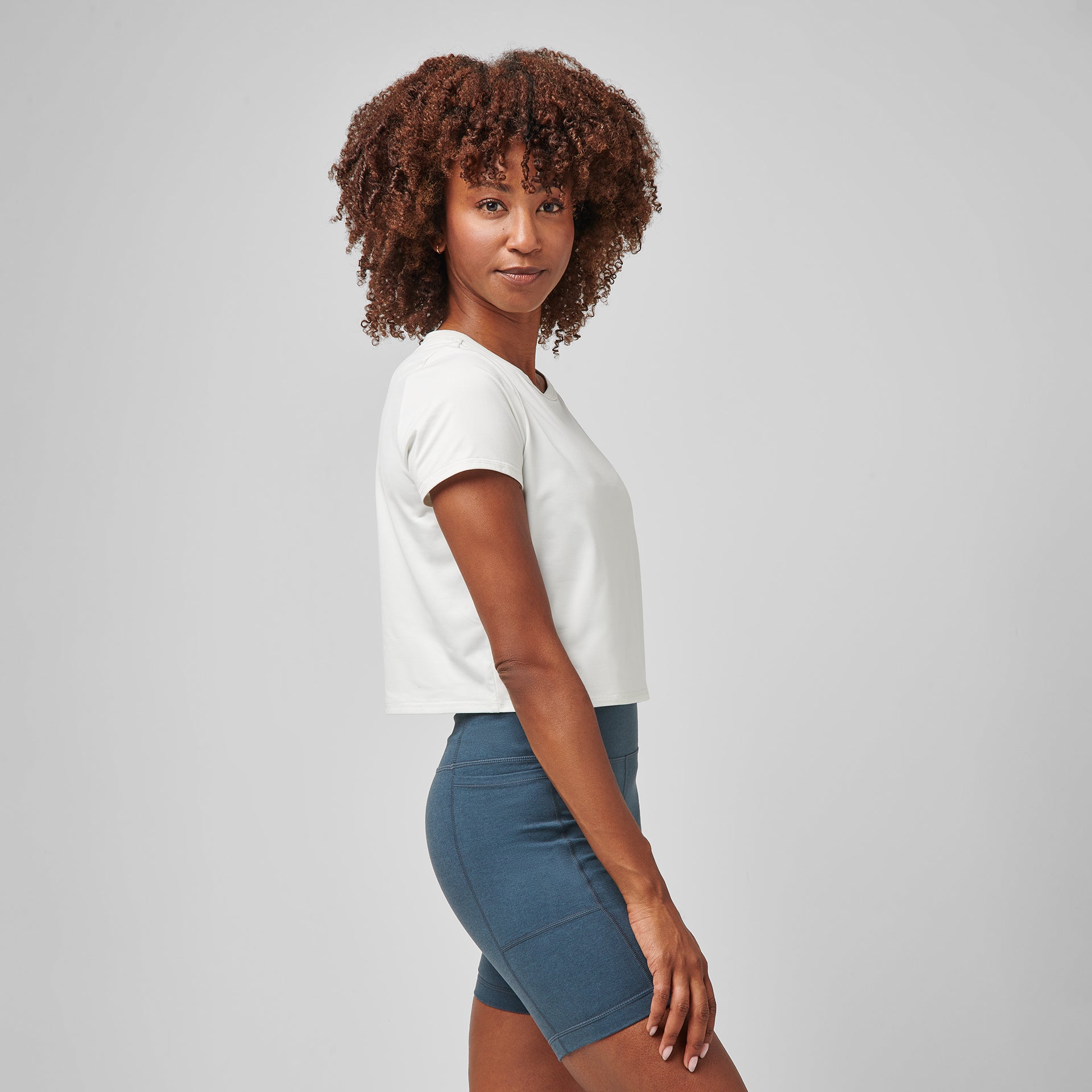 CORE TECH CROP TEE