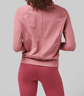 SLENDER COZY HALF ZIP