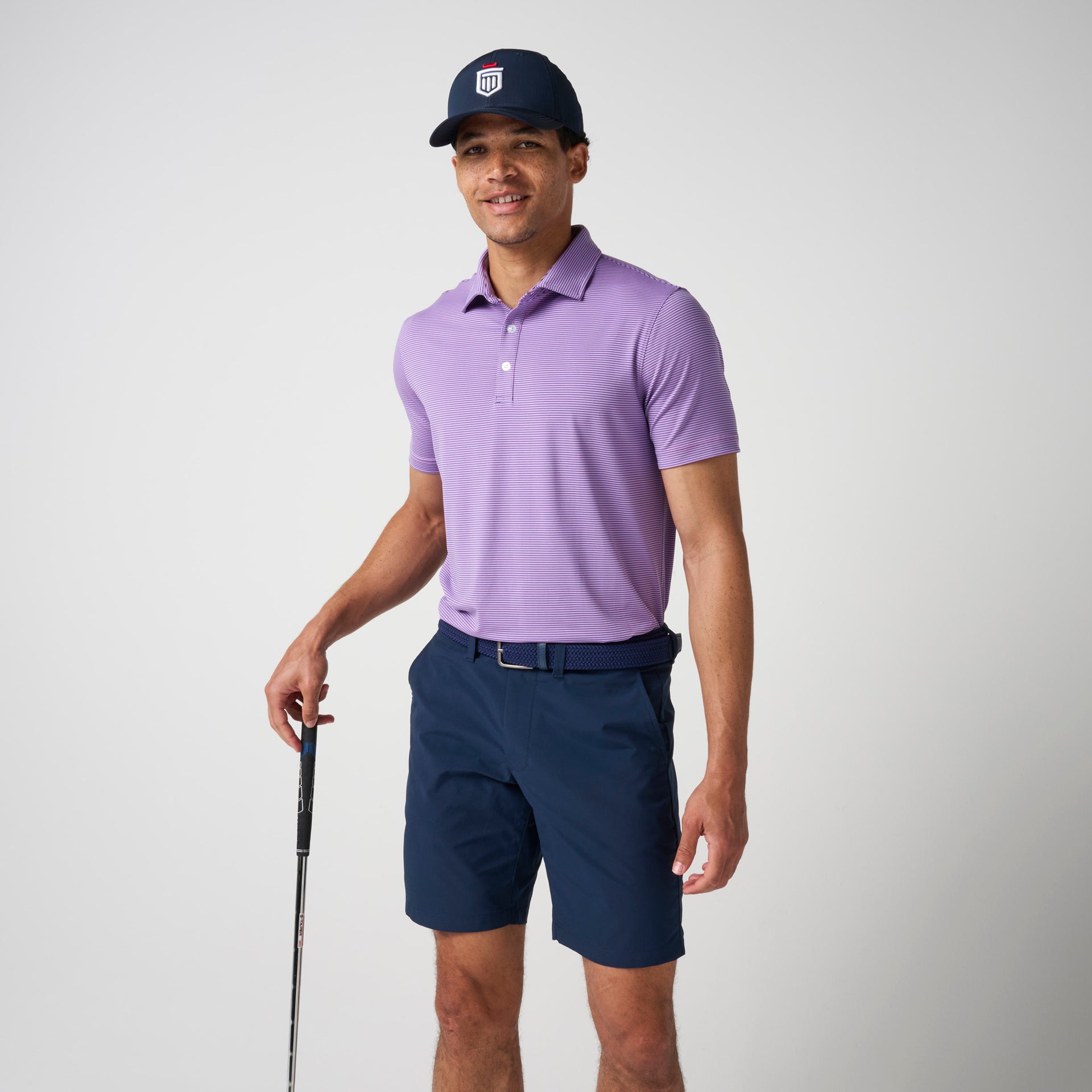 Performance Tech Stripe Polo