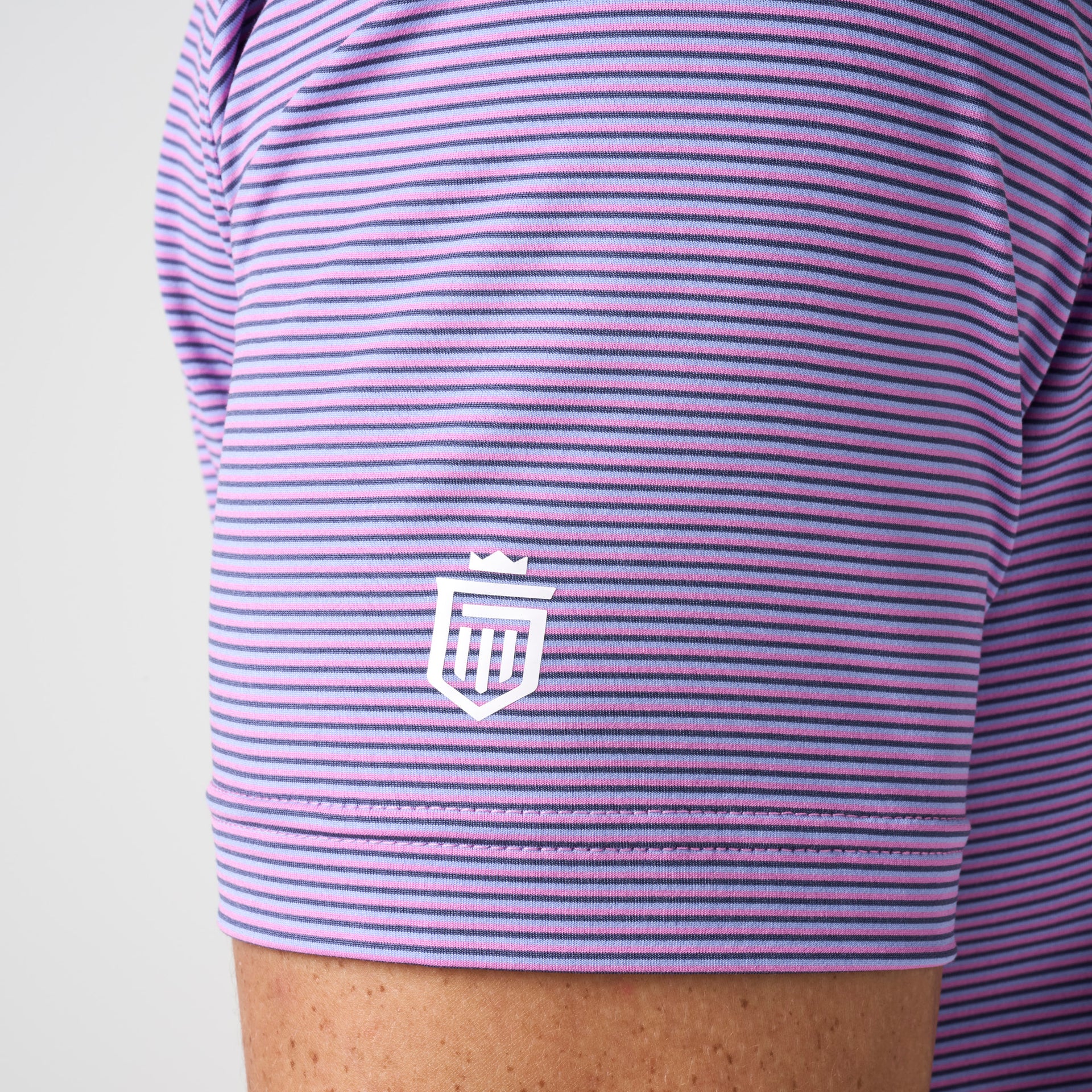 Performance Tech Stripe Polo
