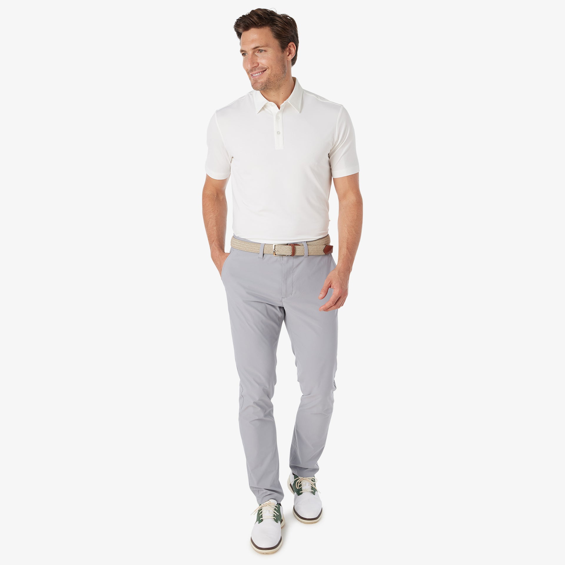 Athletic Tech Polo Golf (Back Logo)