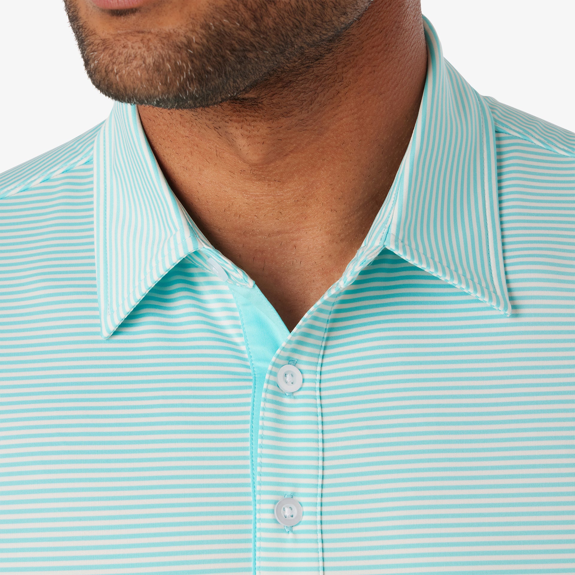 Athletic Tech Stripe Polo