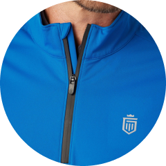 3-Layer Quarter Zip Shell Jacket