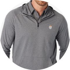 Core Tech Quarter Zip Hood