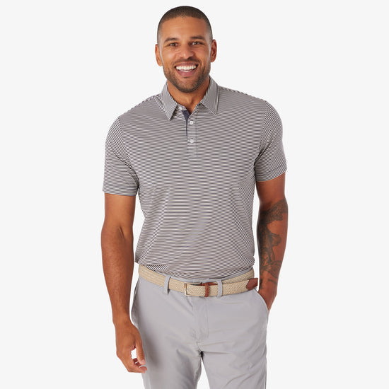 Athletic Tech Stripe Polo