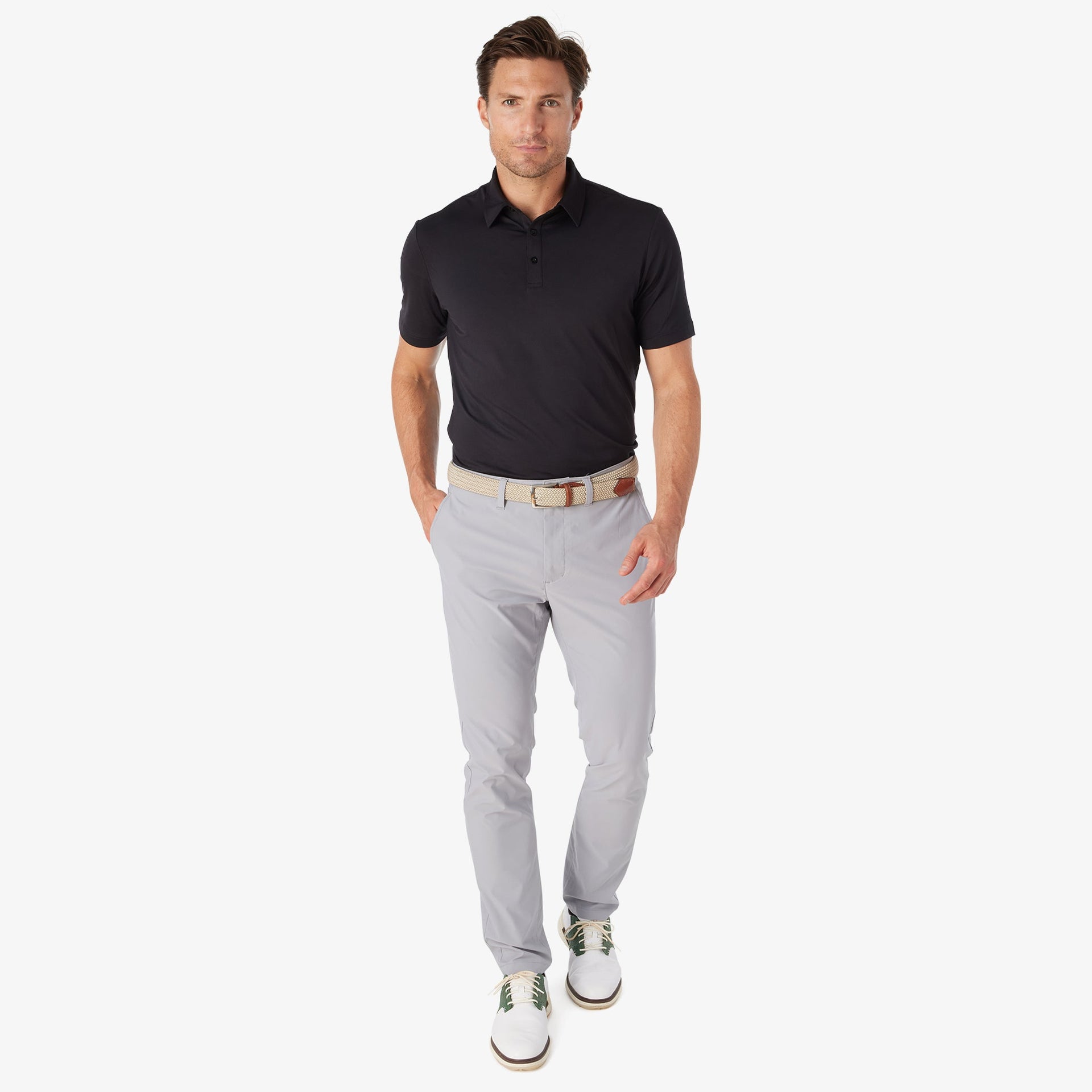 Athletic Tech Polo (Back Logo)