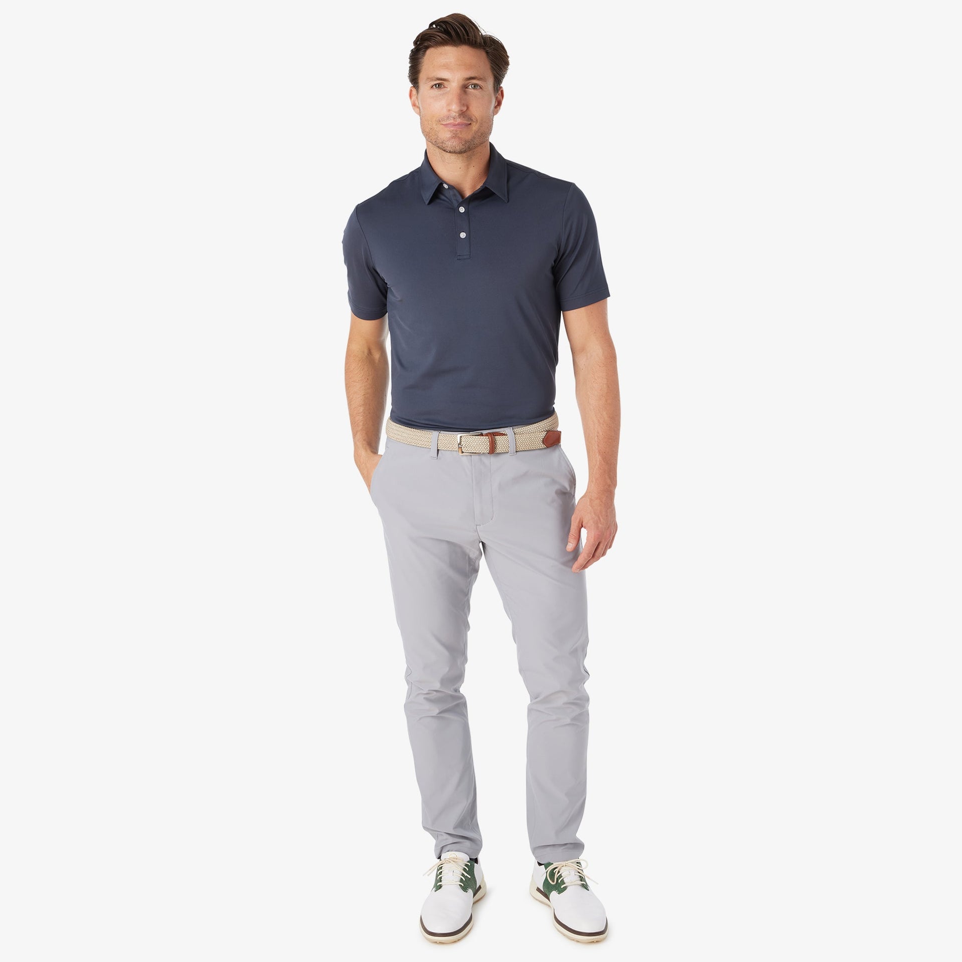 Athletic Tech Polo Golf (Back Logo)
