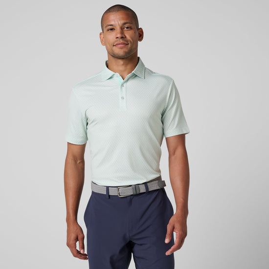 Athletic Tech Printed Polo
