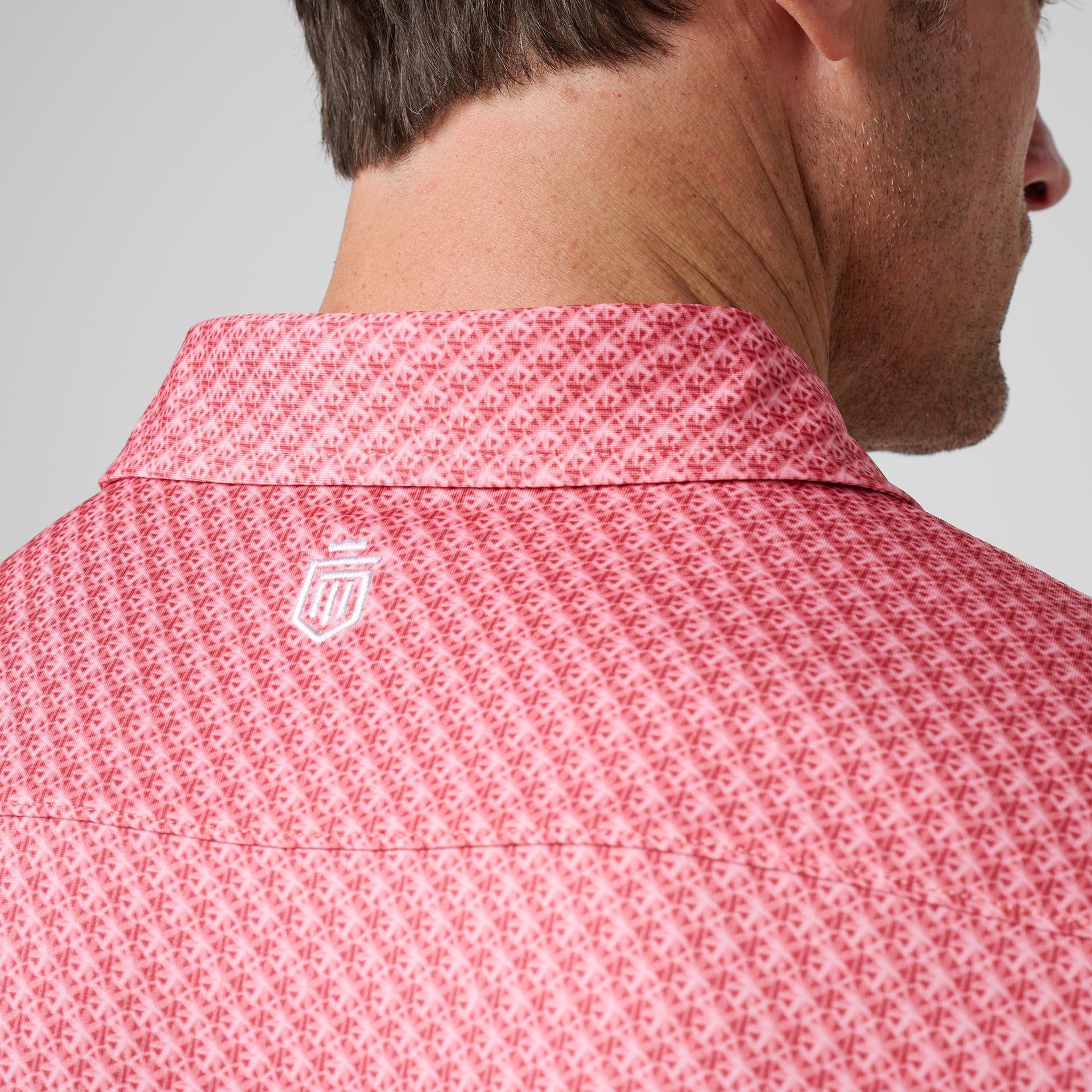 Athletic Tech Printed Polo