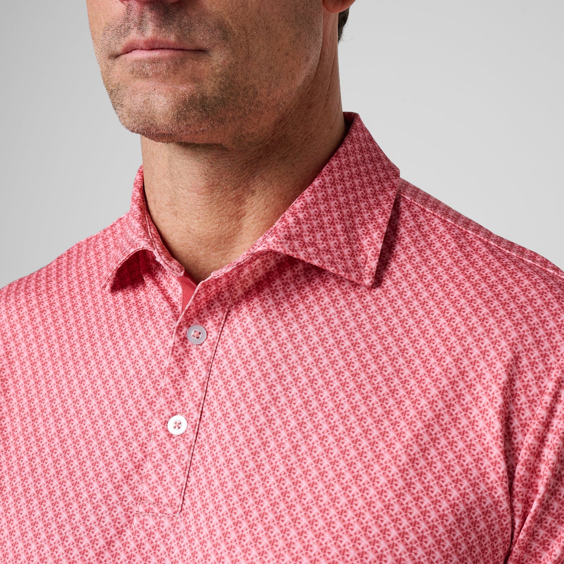 Athletic Tech Printed Polo