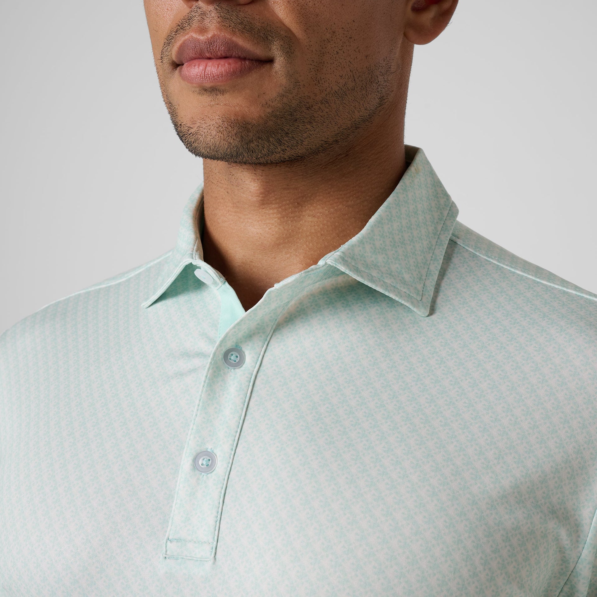 Athletic Tech Printed Polo