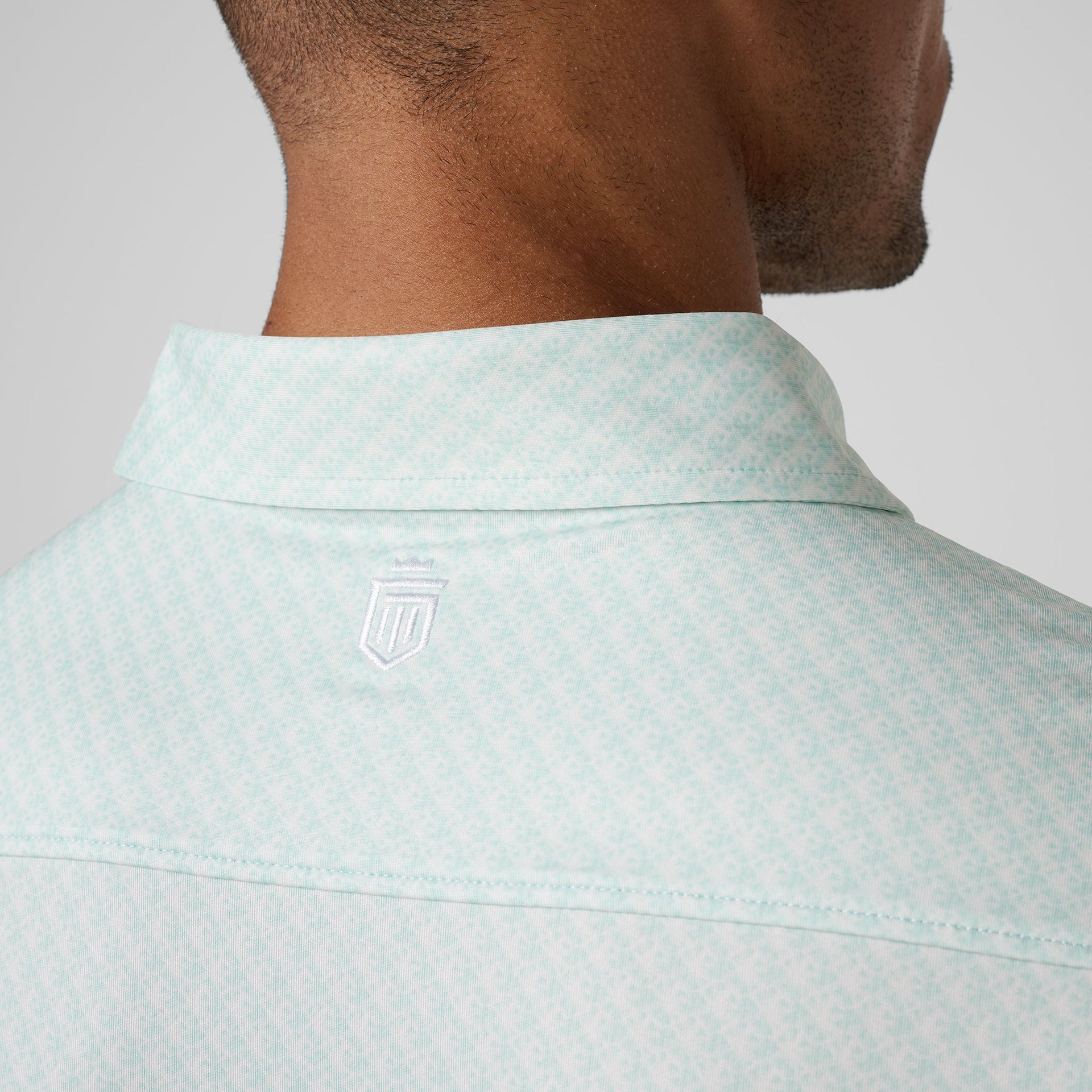 Athletic Tech Printed Polo