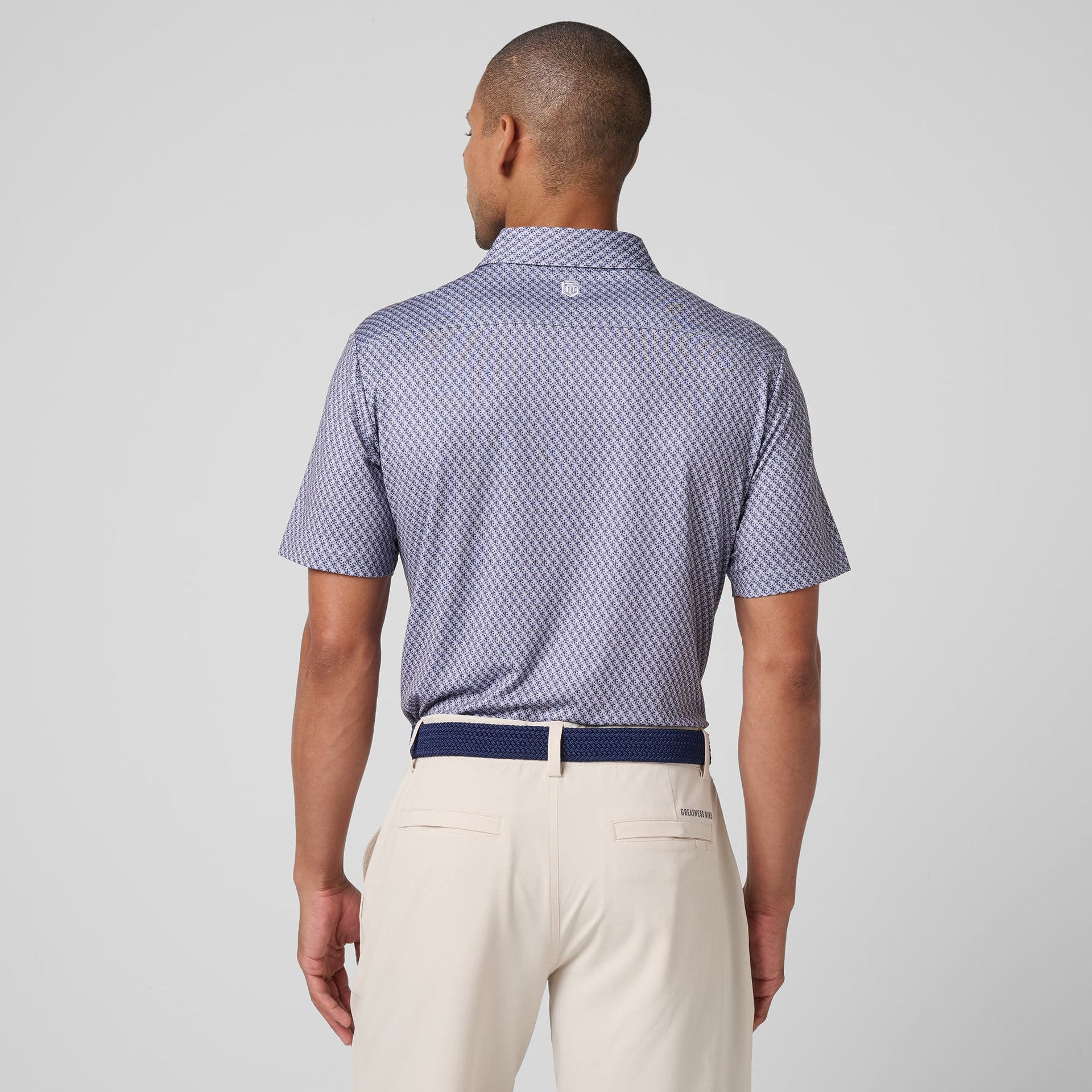 Athletic Tech Printed Polo