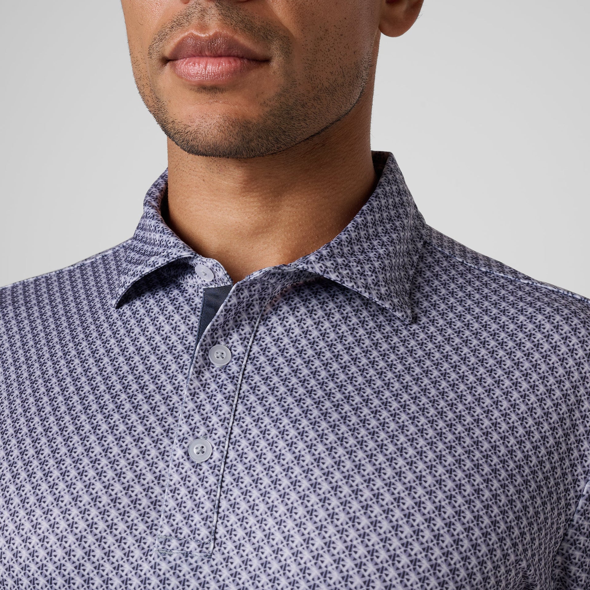 Athletic Tech Printed Polo