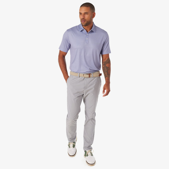 Athletic Tech Printed Polo (Back Logo)