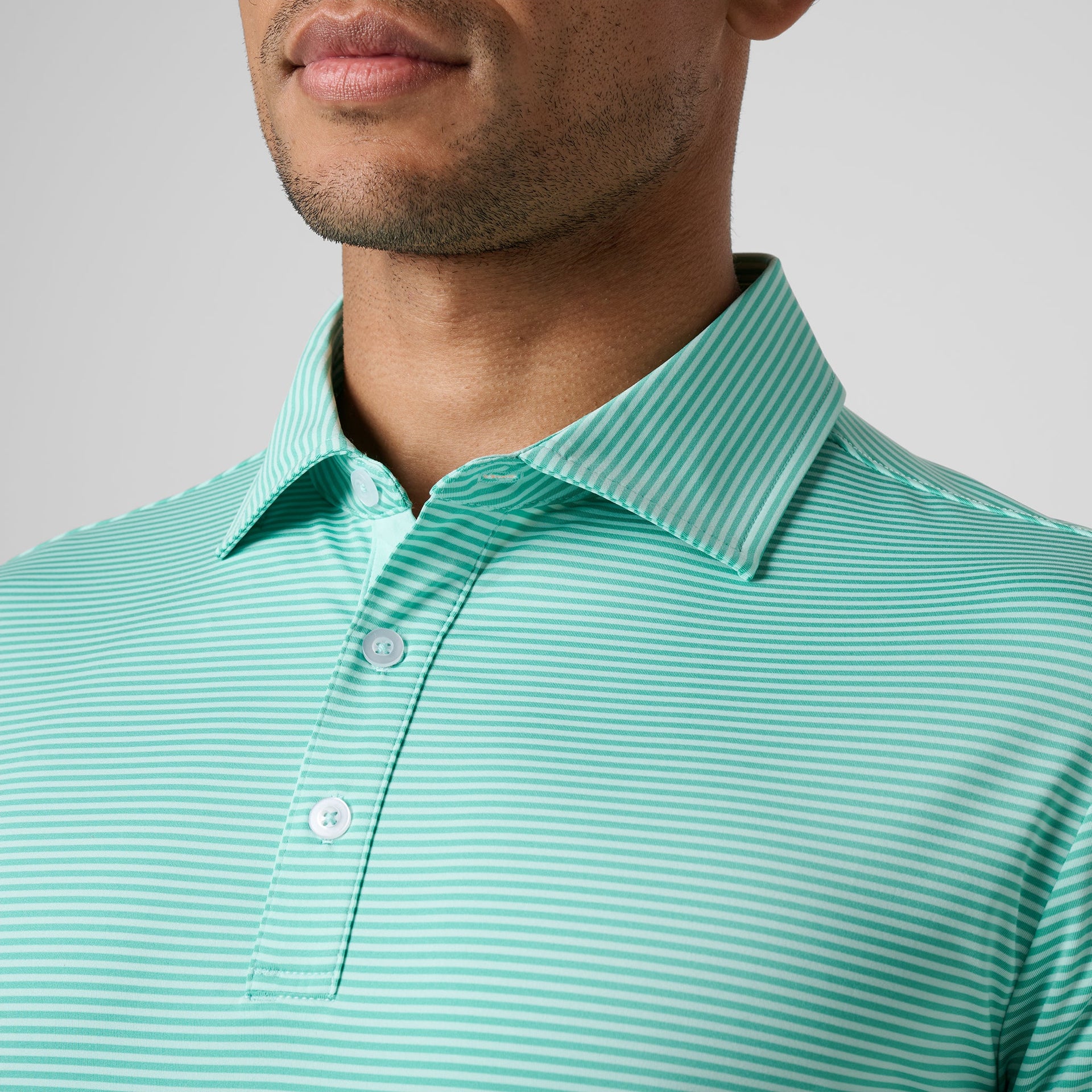 Athletic Tech Stripe Polo