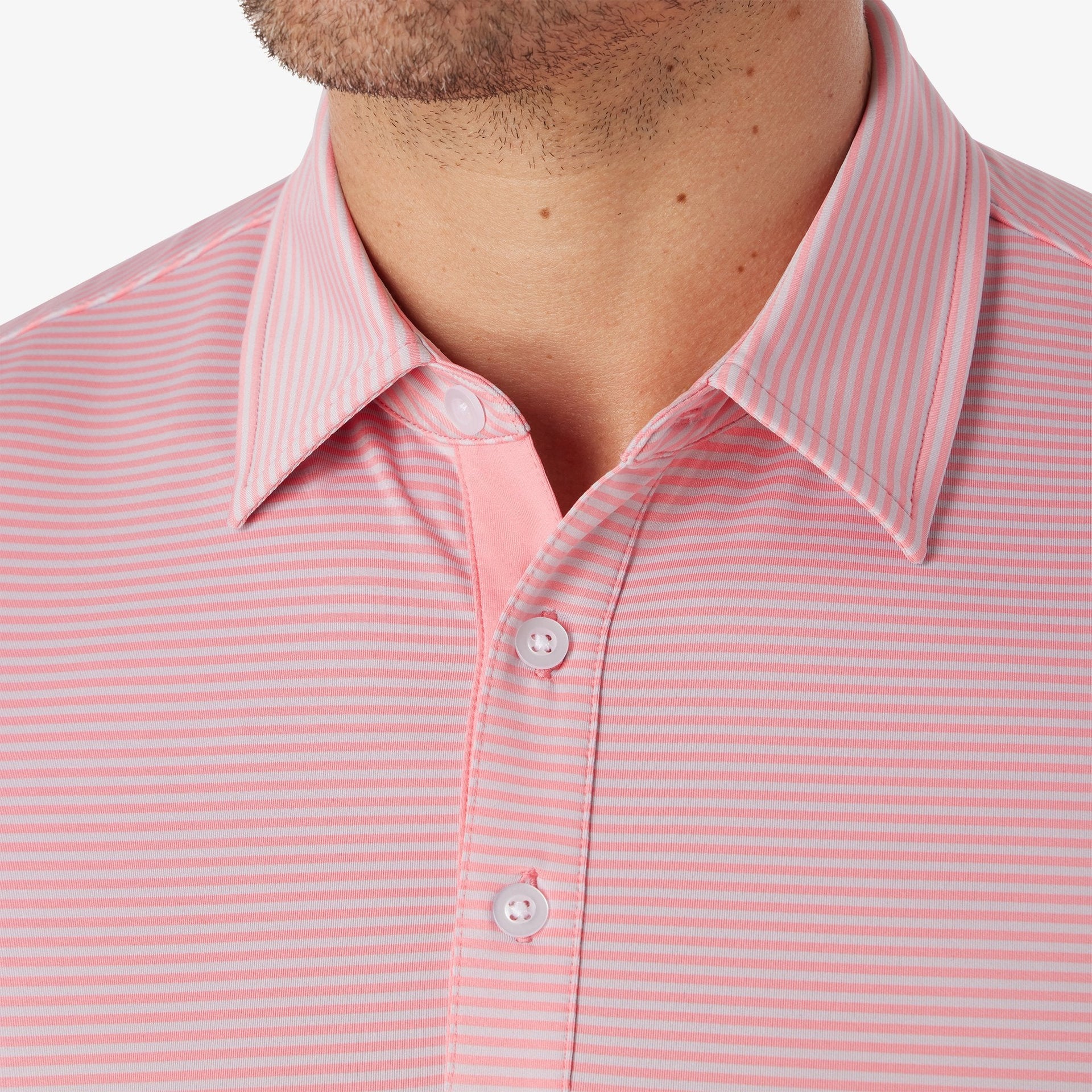 Athletic Tech Stripe Polo