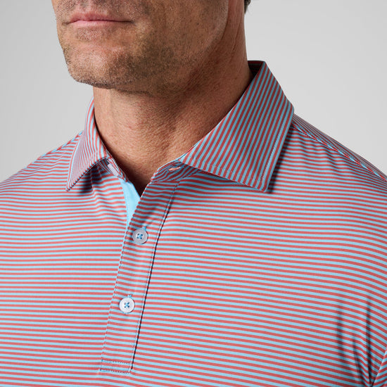 Athletic Tech Stripe Polo