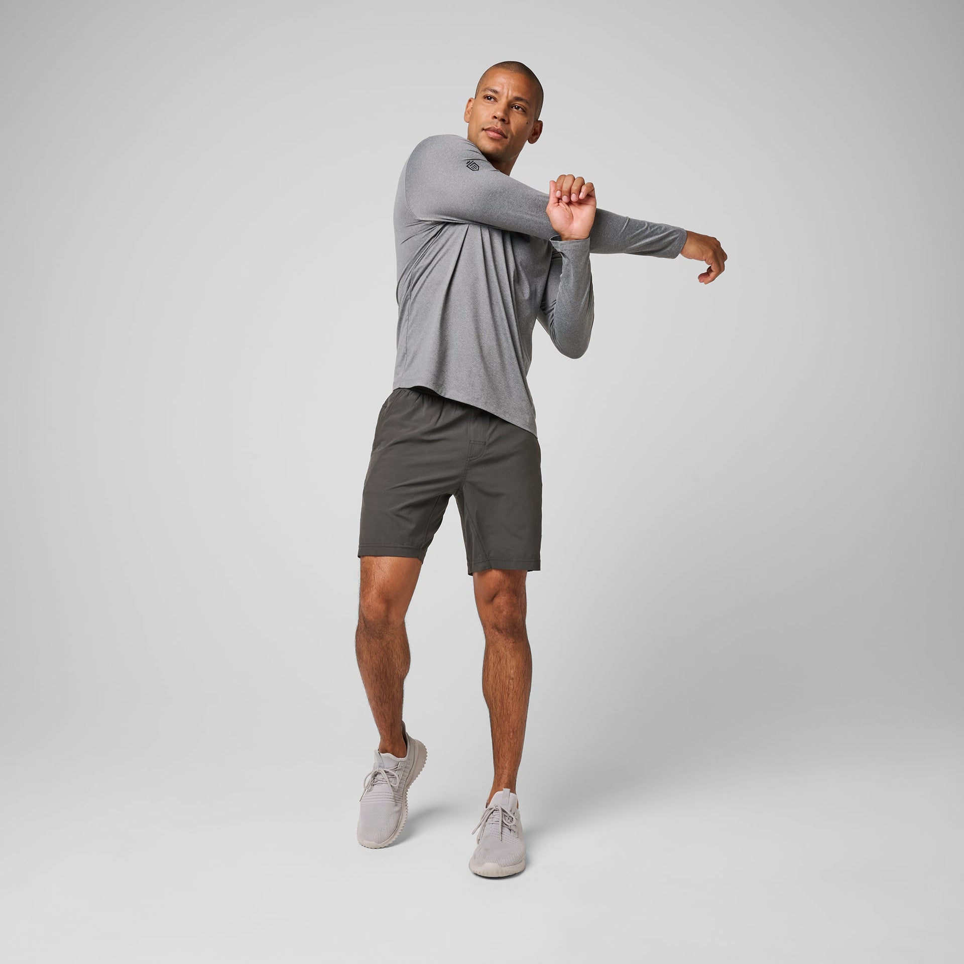Core Tech Long Sleeve Tee - Sleeve Logo