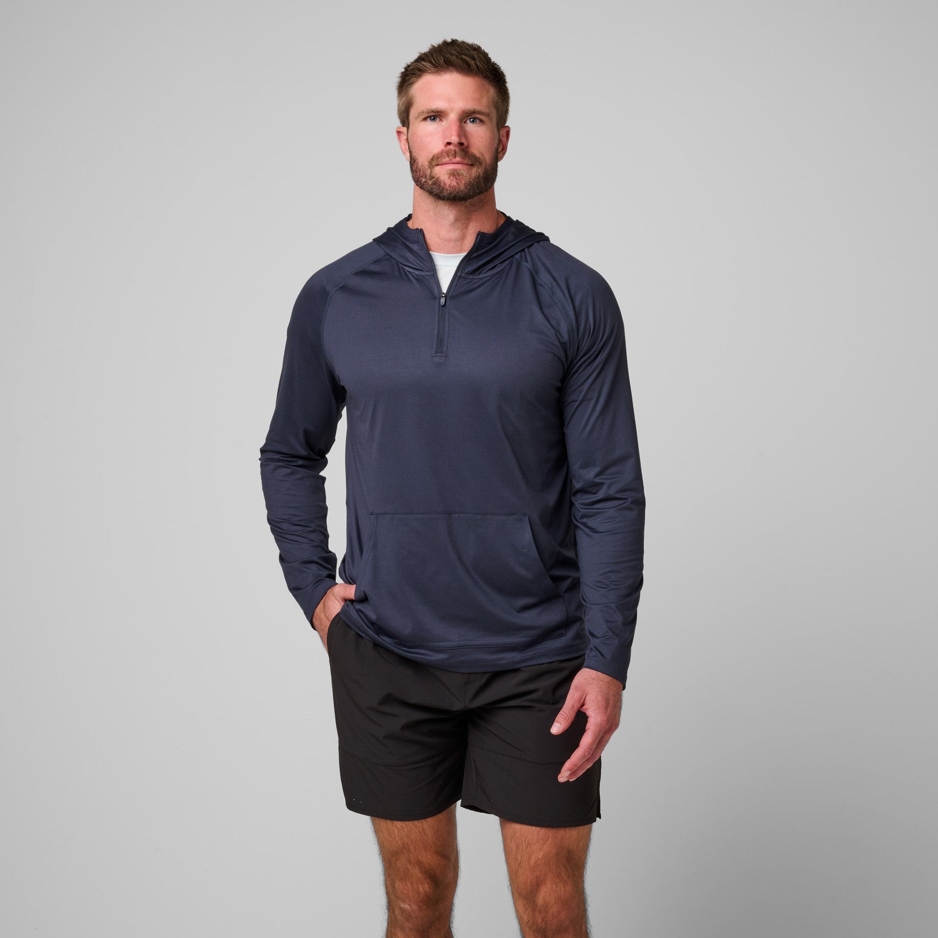 Core Tech Quarter Zip Hood