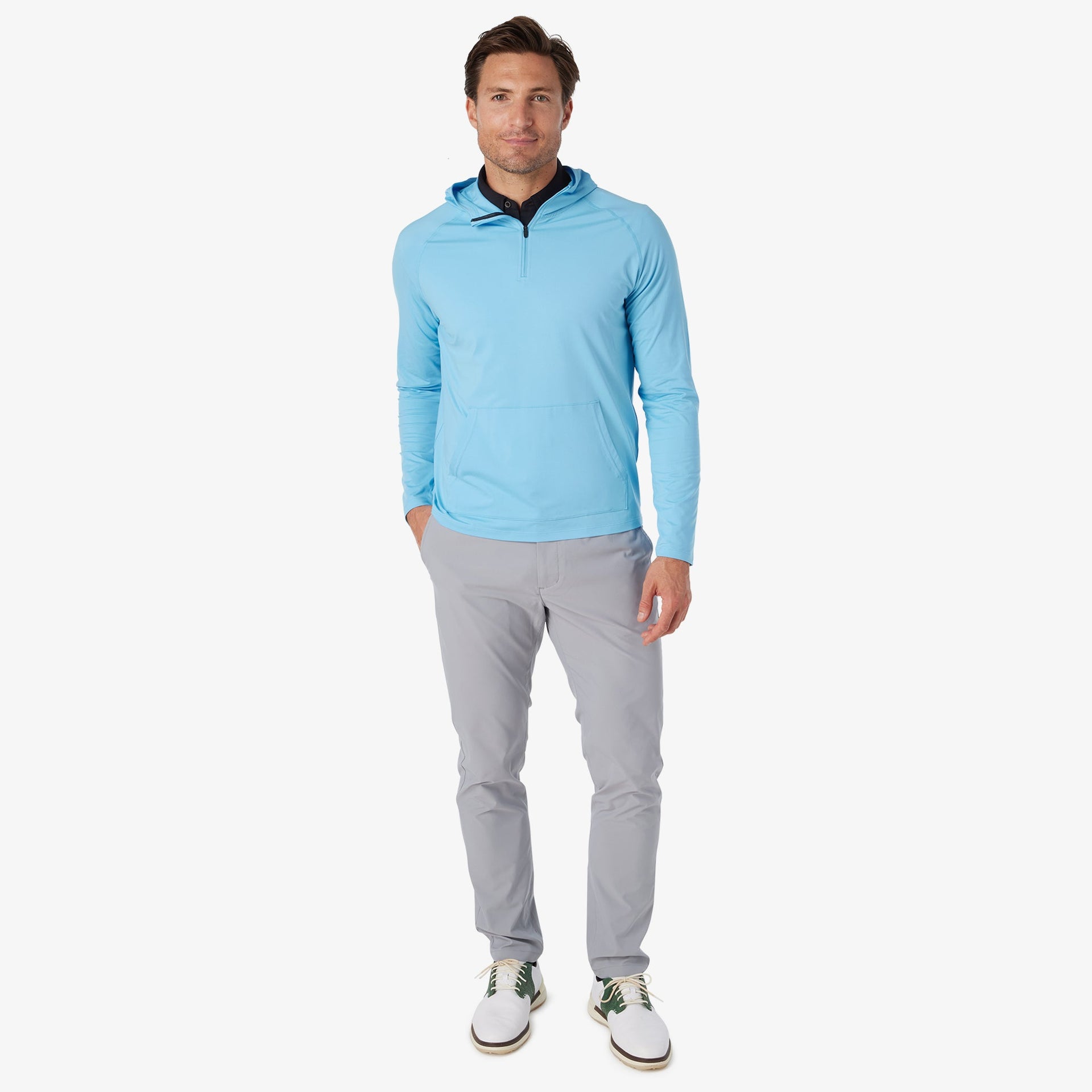 Core Tech Quarter Zip Hood