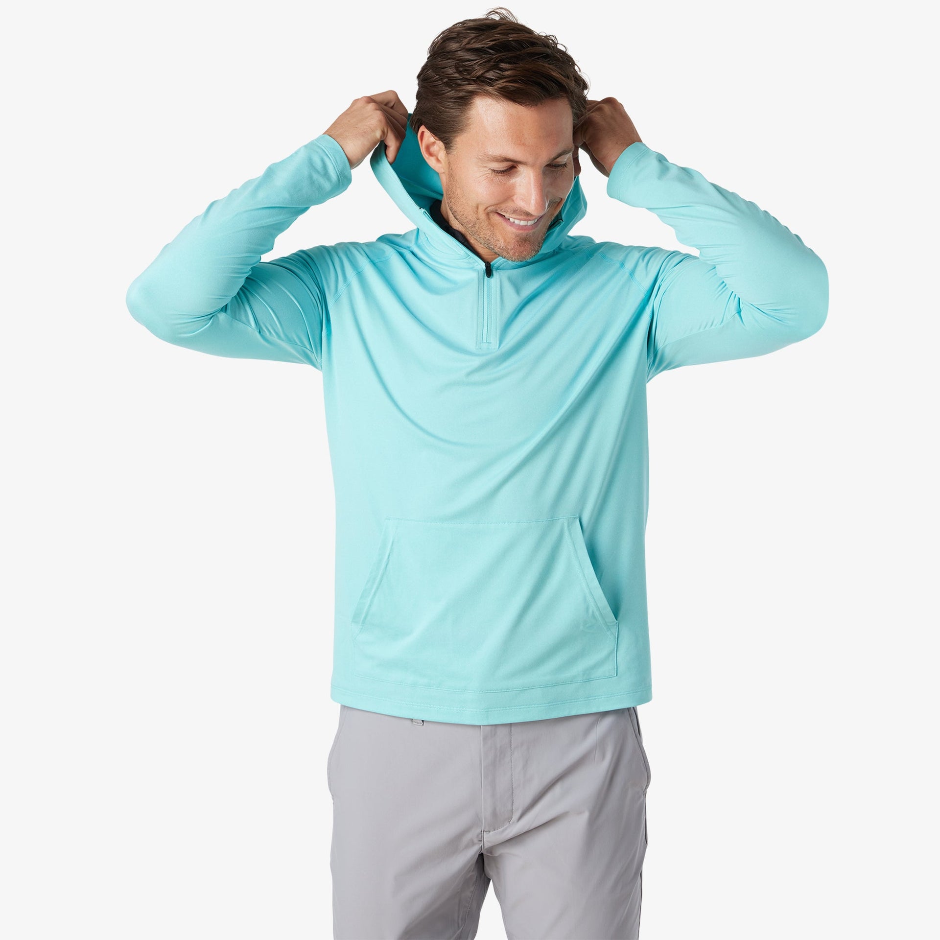 Core Tech Quarter Zip Hood