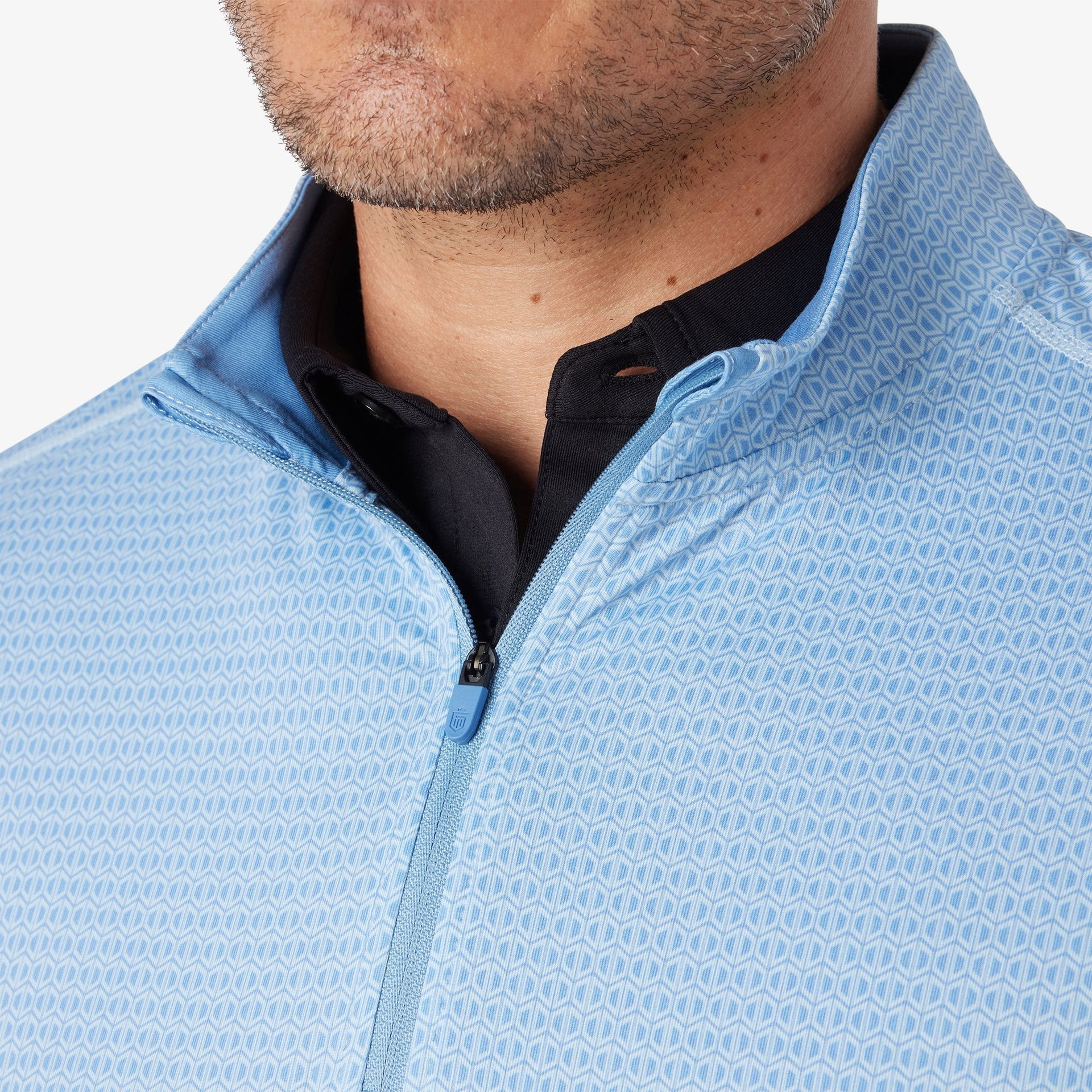 Printed Core Tech Quarter Zip
