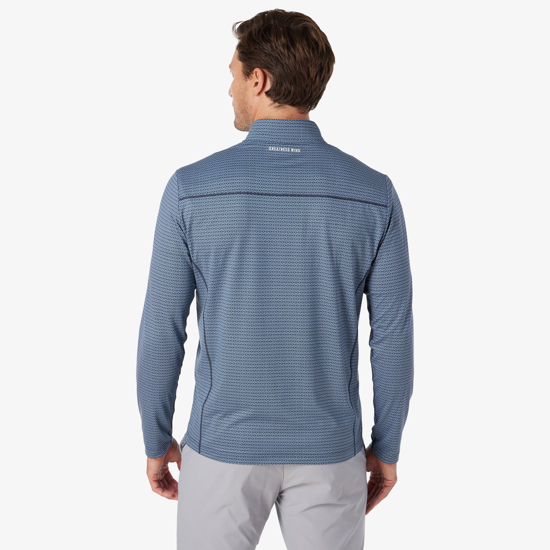 Printed Core Tech Quarter Zip