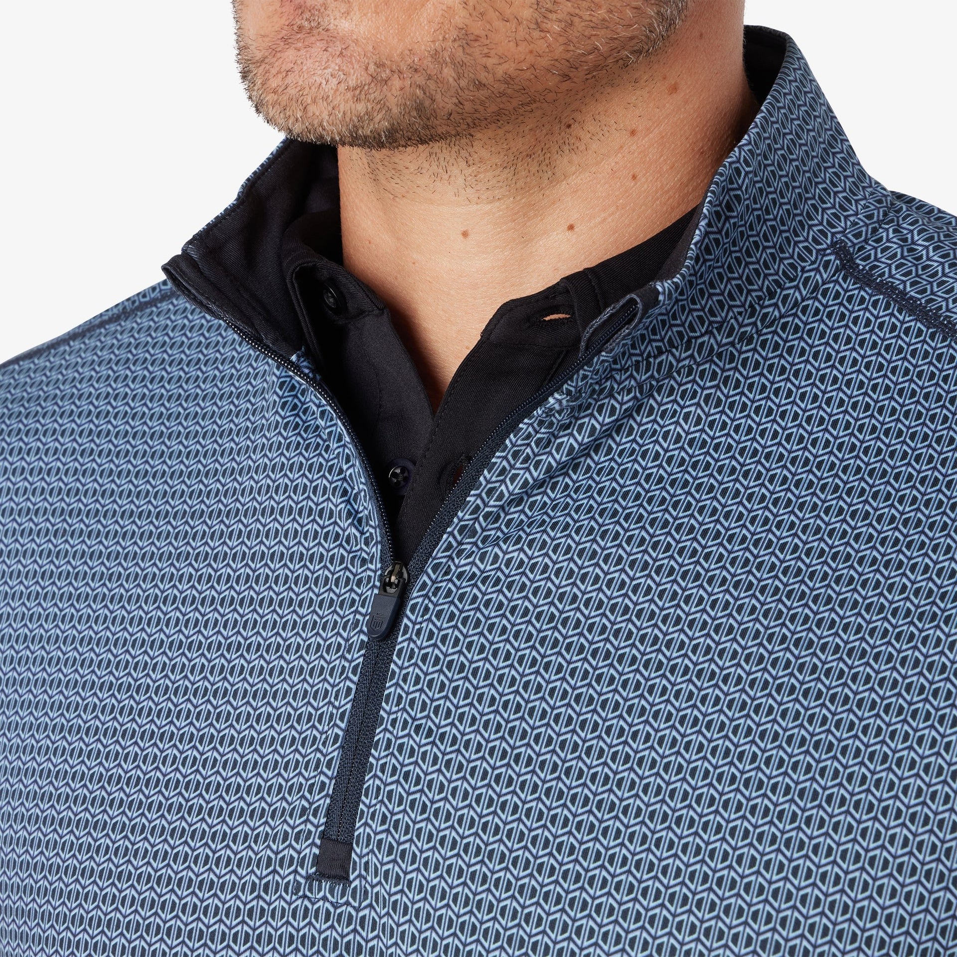 Printed Core Tech Quarter Zip