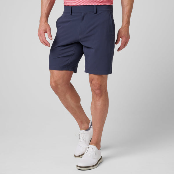 Stretch Pull-On Golf Short Navy – Greatness Wins