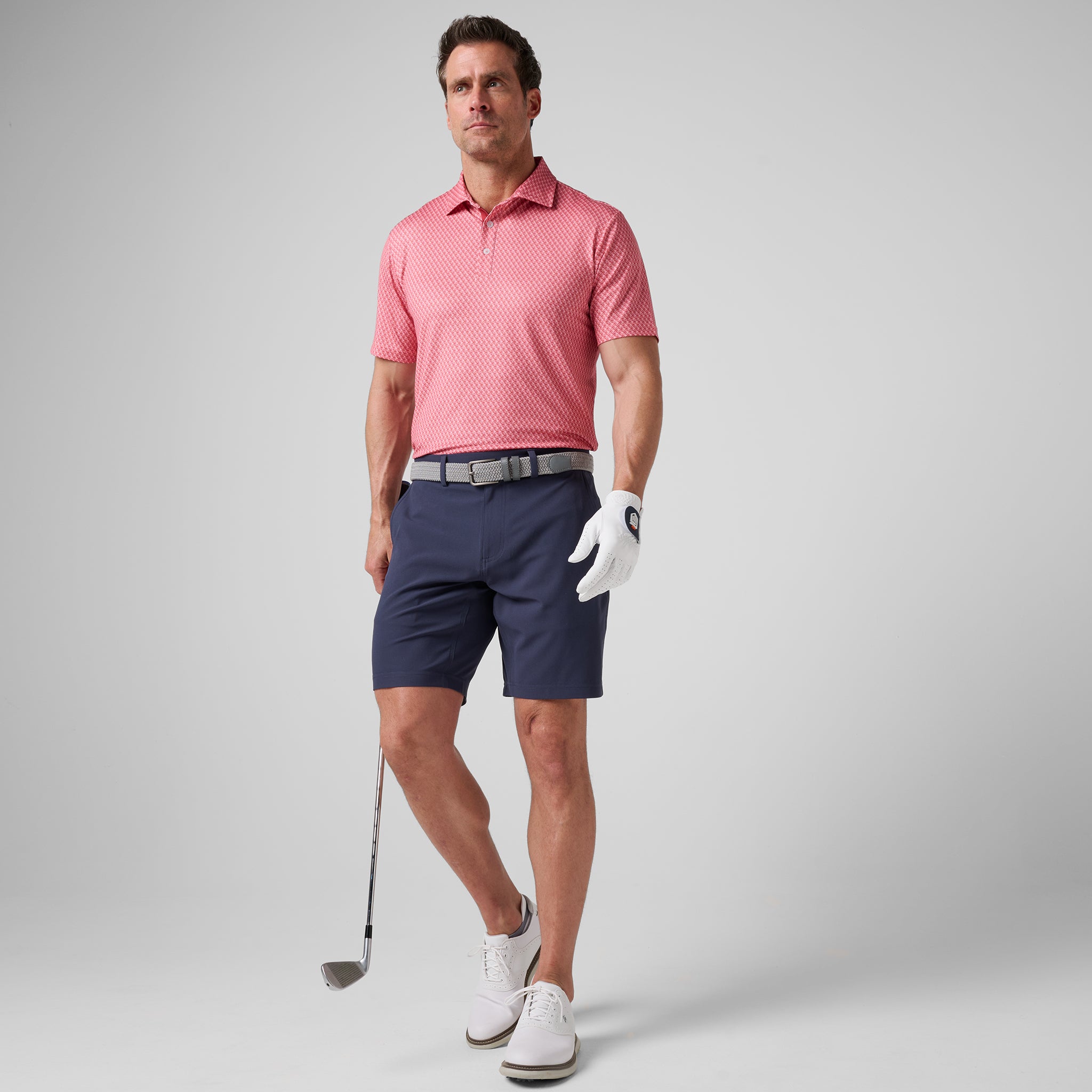 Stretch Pull-On Golf Short Navy – Greatness Wins