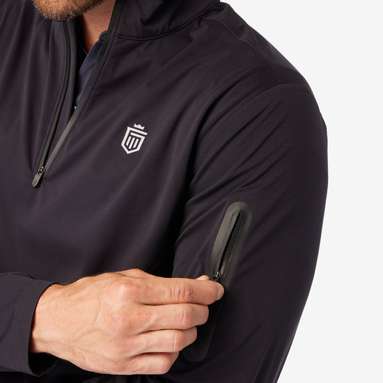 3-Layer Quarter Zip Shell Jacket