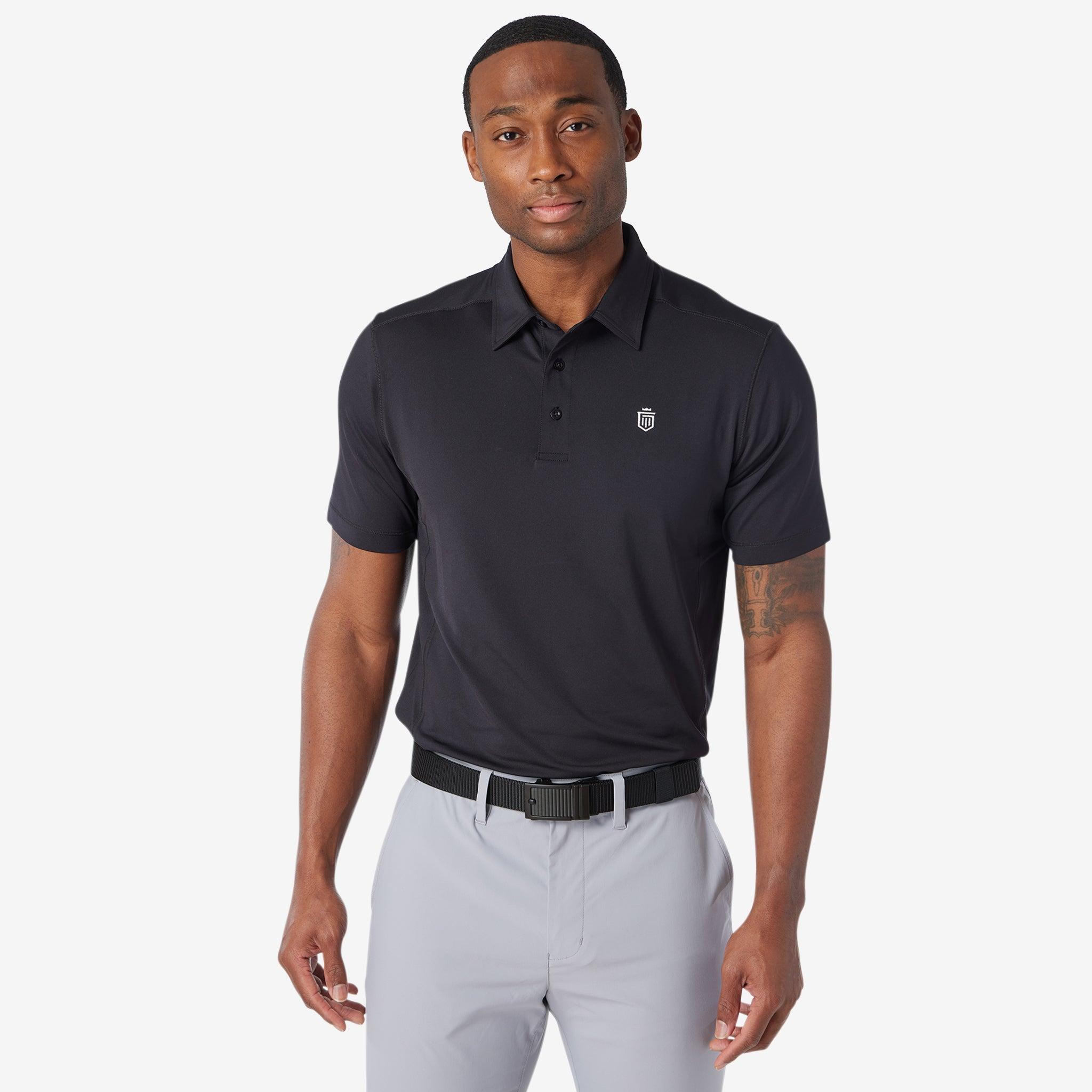 Men's tech polo store shirt