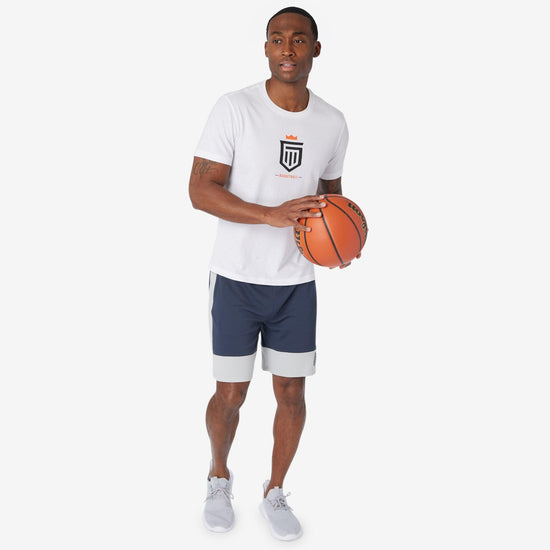 basketball graphic tee White XL